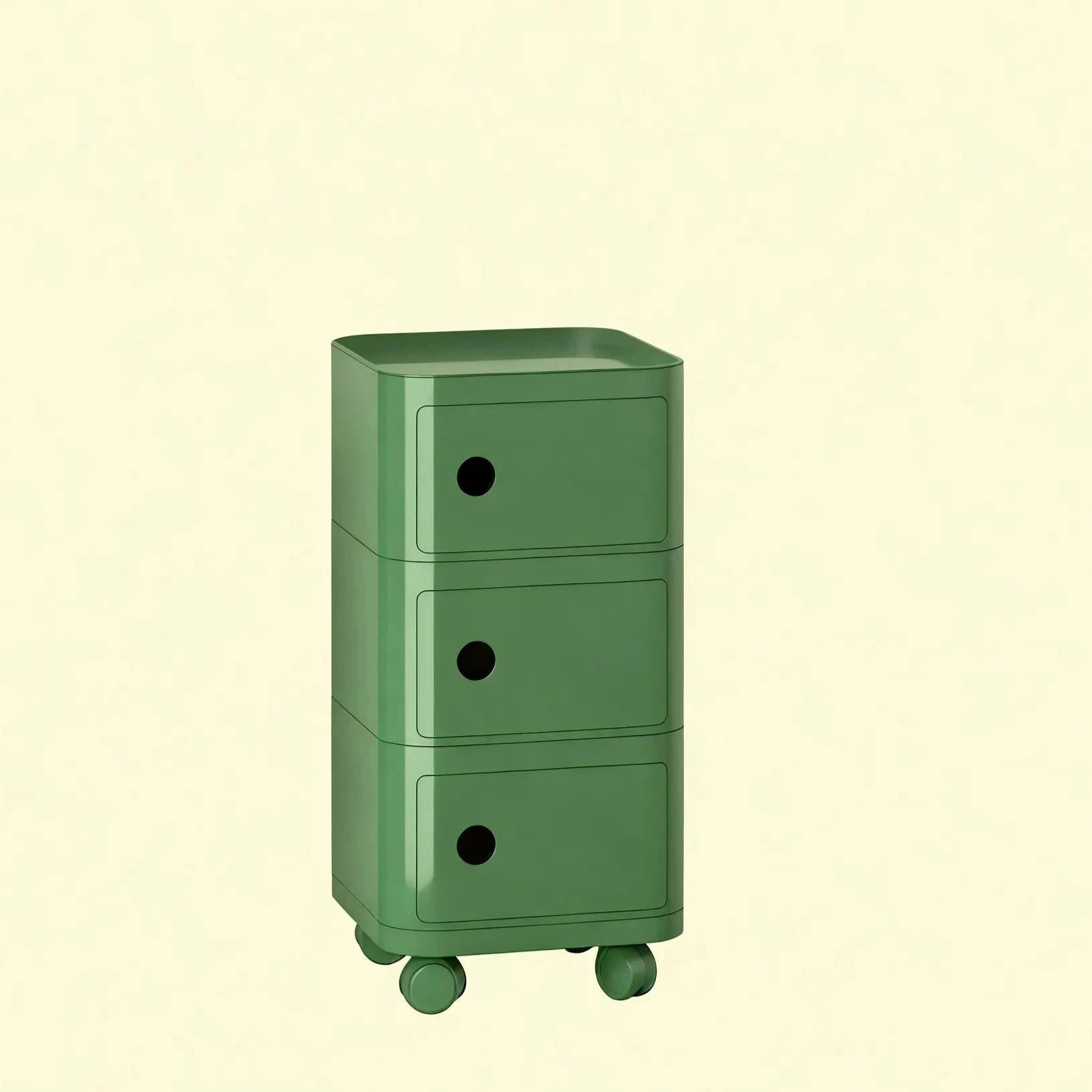 Retro Cube Storage – Modern Utility Aescraft 3 Green-3
