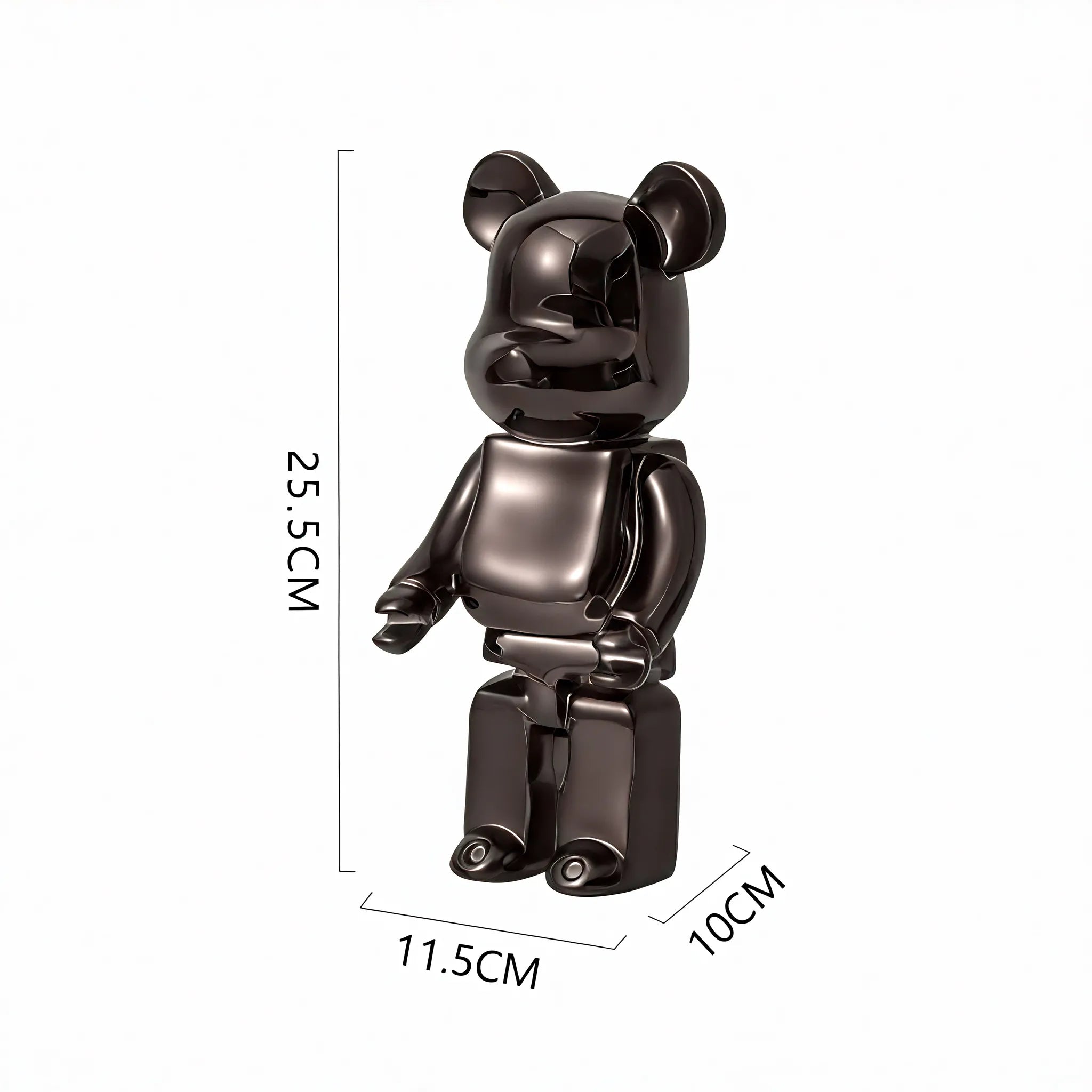 Retro Luxe Bearbrick Collectible customized Aescraft