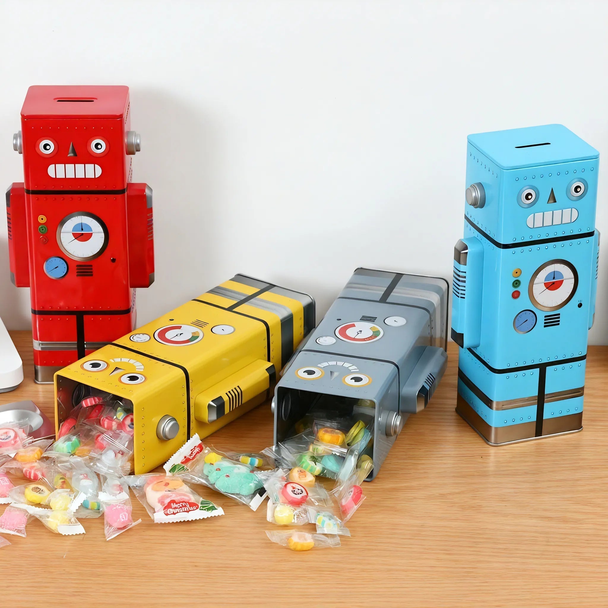 Retro Robot Coin Bank  Aescraft