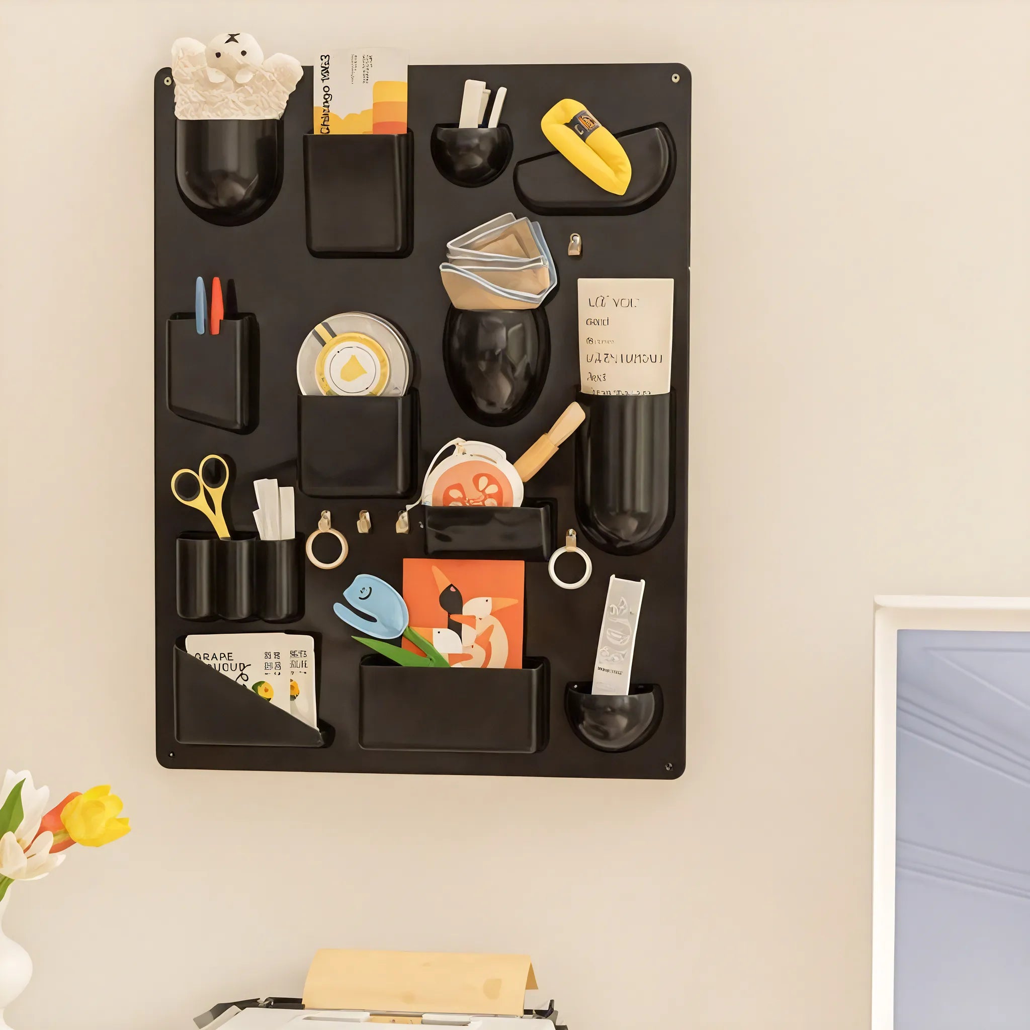 Retro Wall Mount Storage Organizer Aescraft