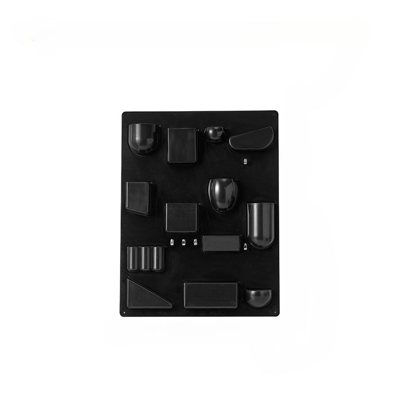 Retro Wall Mount Storage Organizer Aescraft Black