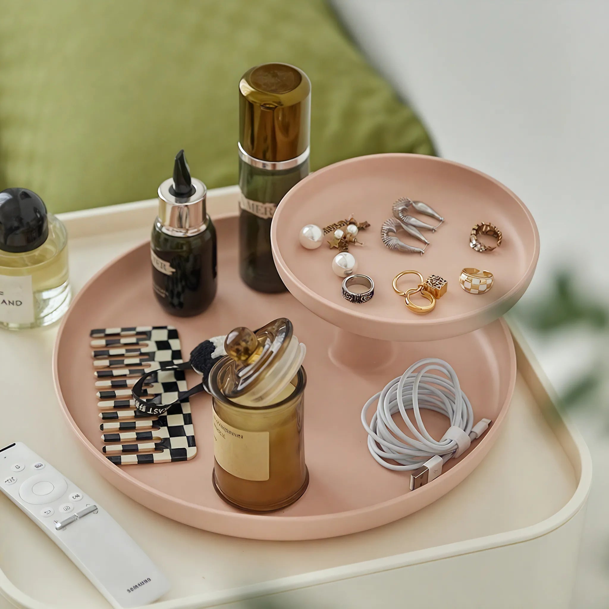 Rotary Tray - Chic Organizer for Stylish Spaces Aescraft