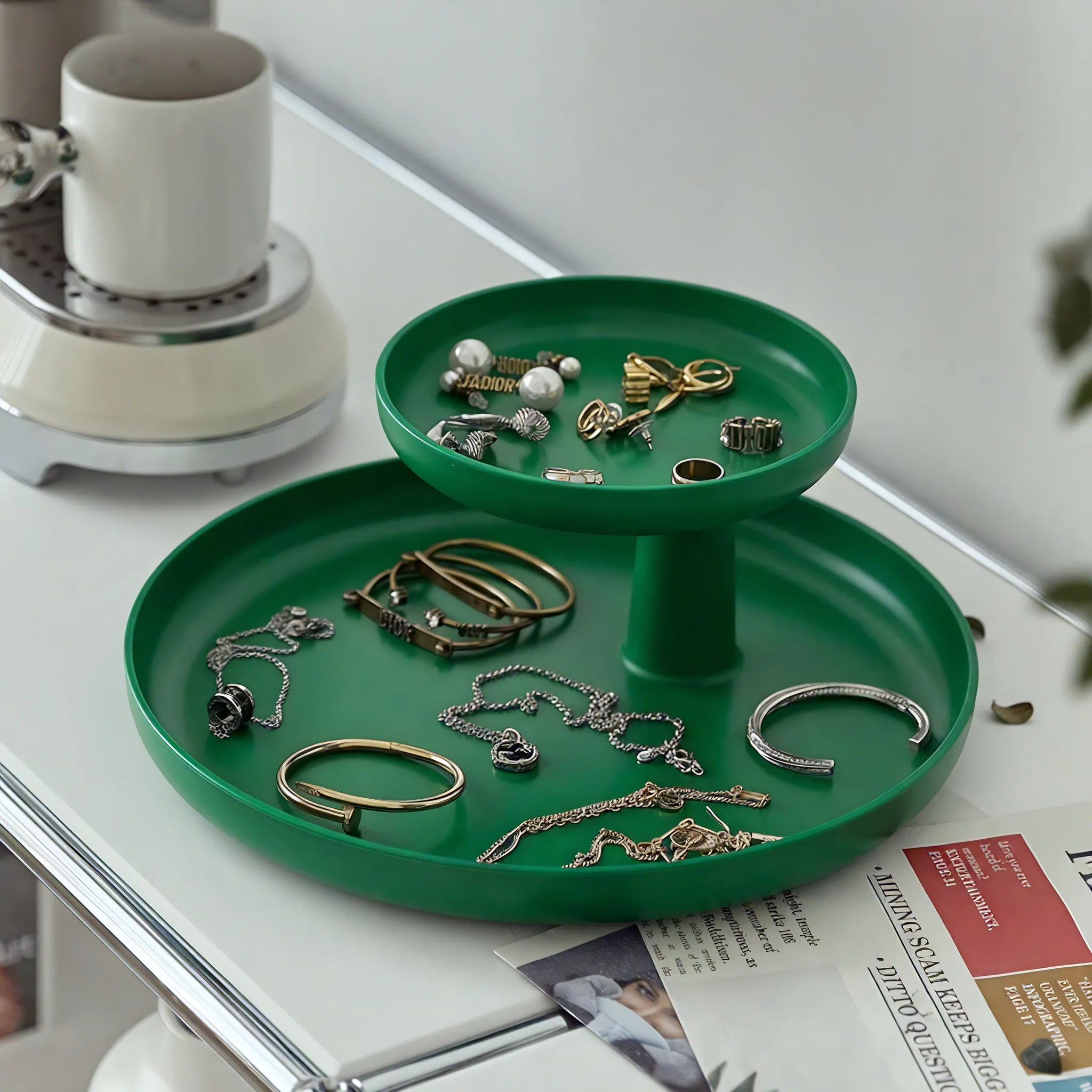 Rotary Tray - Chic Organizer for Stylish Spaces Aescraft