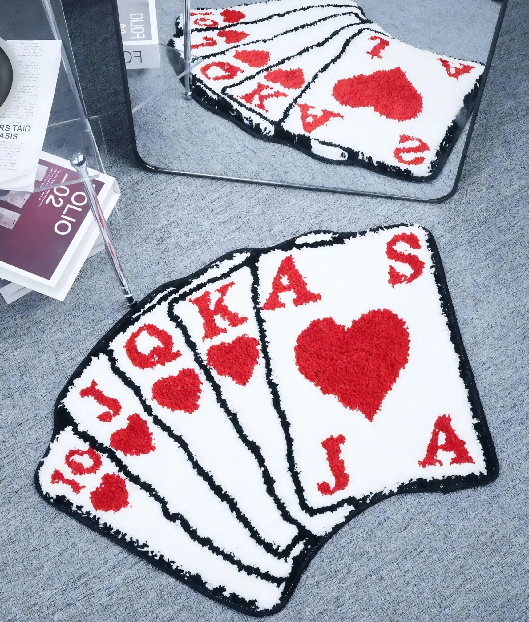 Royal Flush Underfoot – Playful Rug Design Aescraft