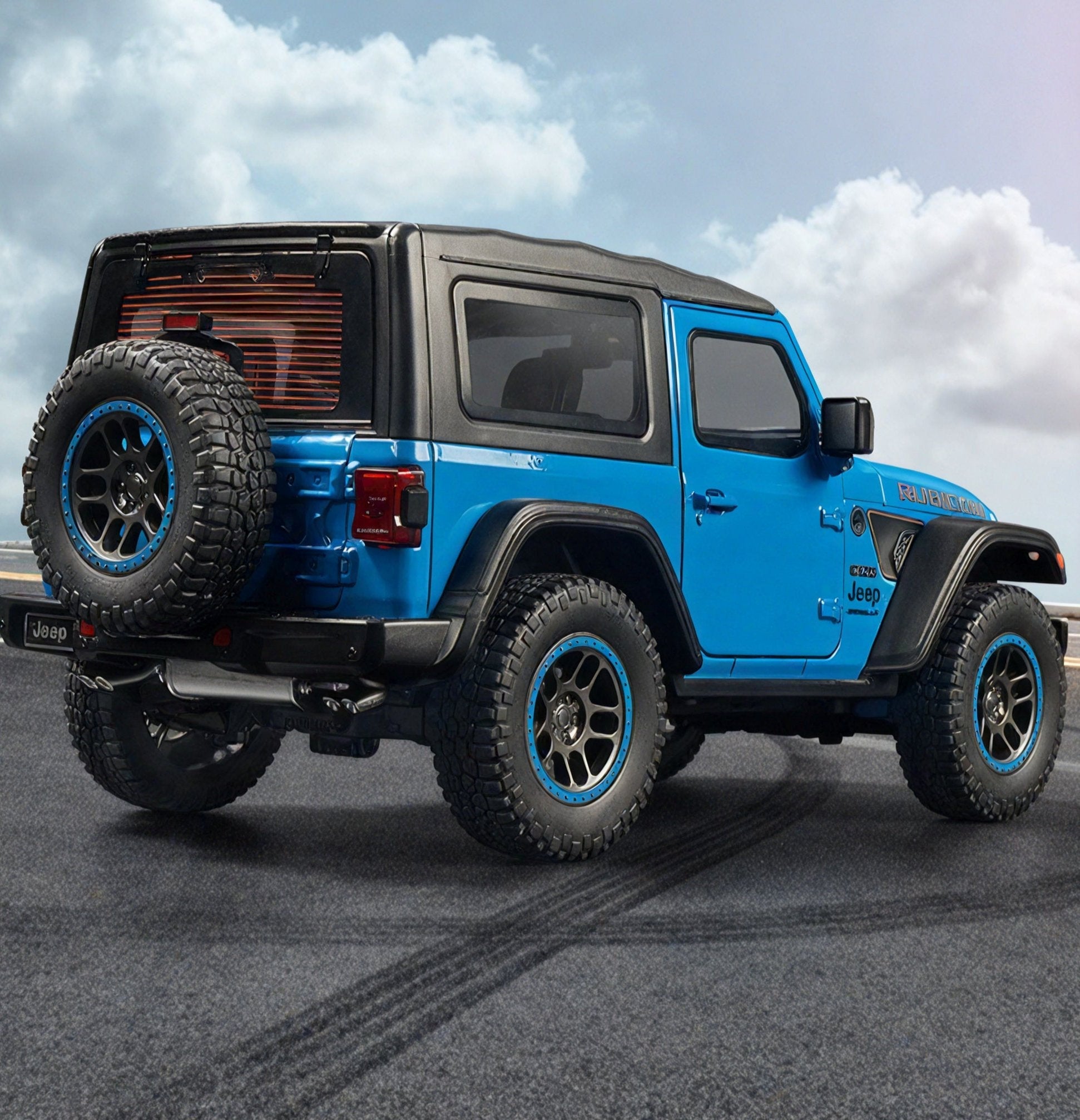 Rugged Roads Ahead – 1:18 Jeep Wrangler Model Aescraft