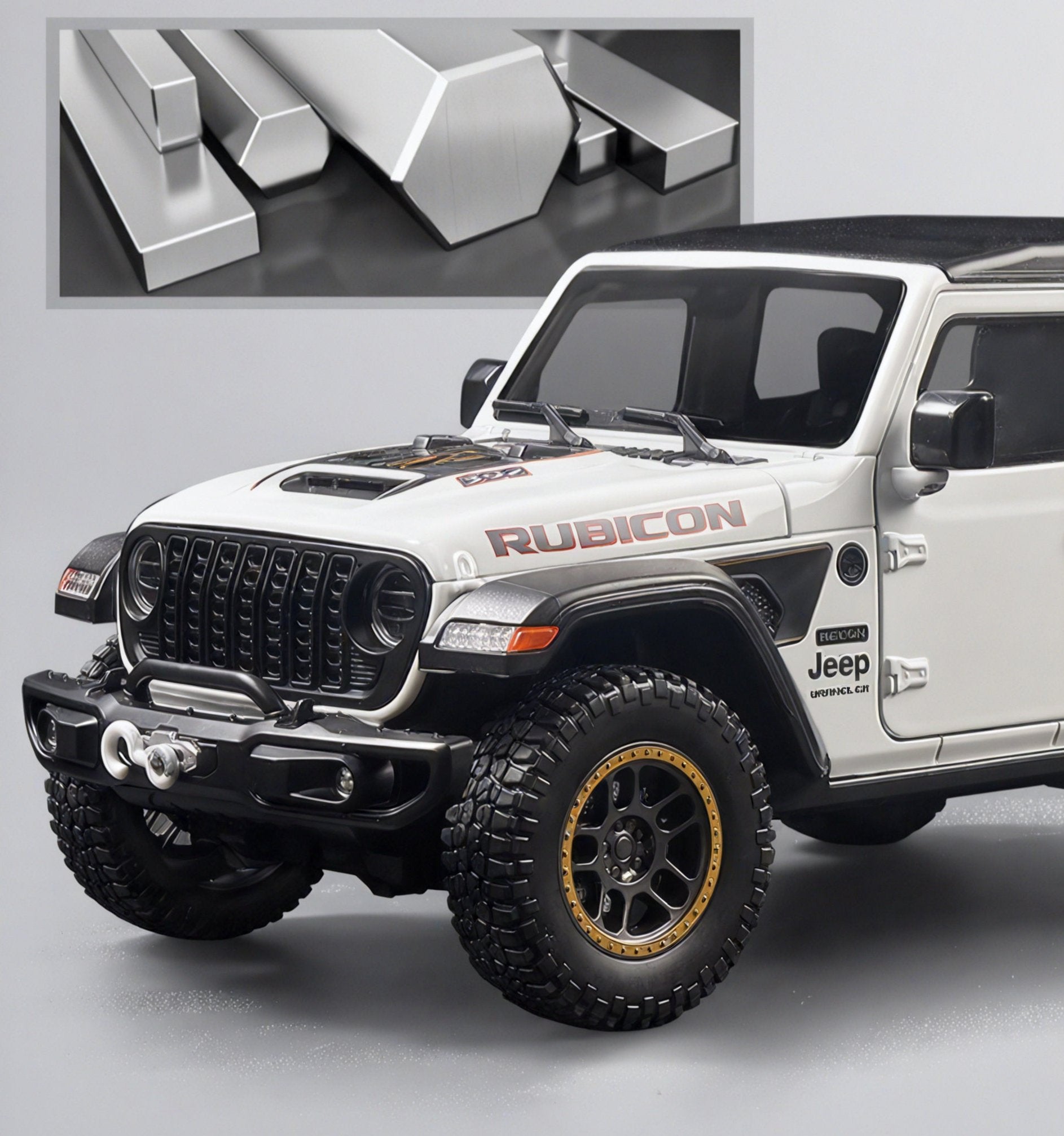 Rugged Roads Ahead – 1:18 Jeep Wrangler Model Aescraft