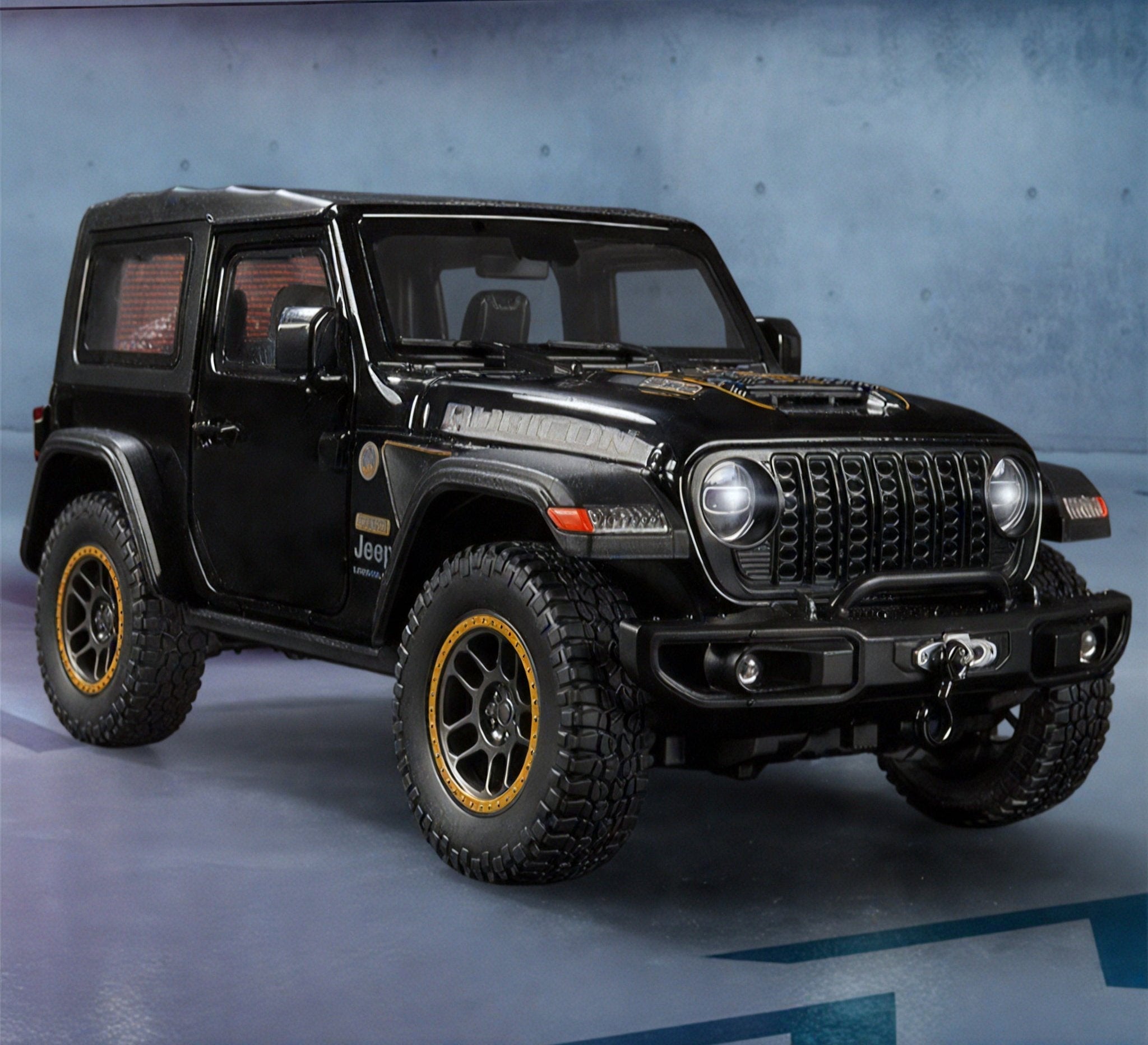 Rugged Roads Ahead – 1:18 Jeep Wrangler Model Aescraft
