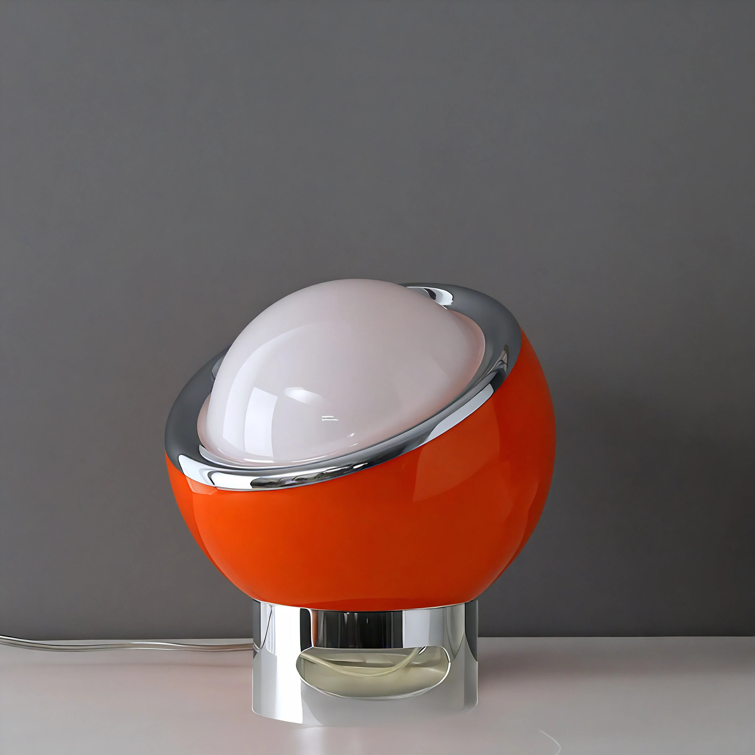 SaturnGlow Lamp – A Celestial Touch for Modern Spaces Aescraft Dark Orange-S US