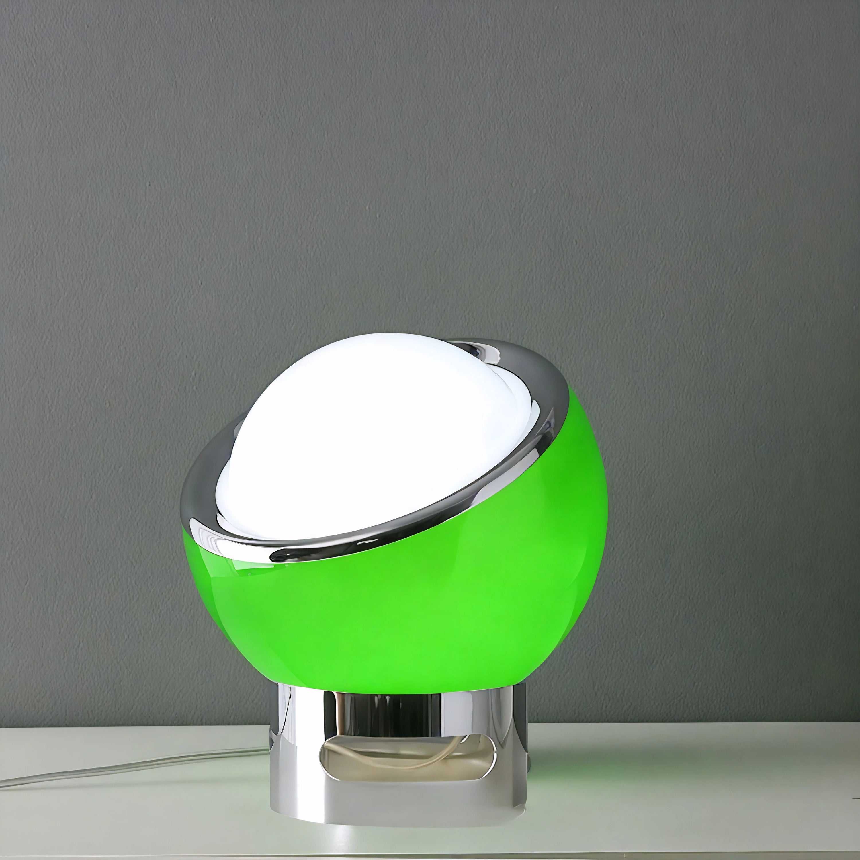SaturnGlow Lamp – A Celestial Touch for Modern Spaces Aescraft Green-S US