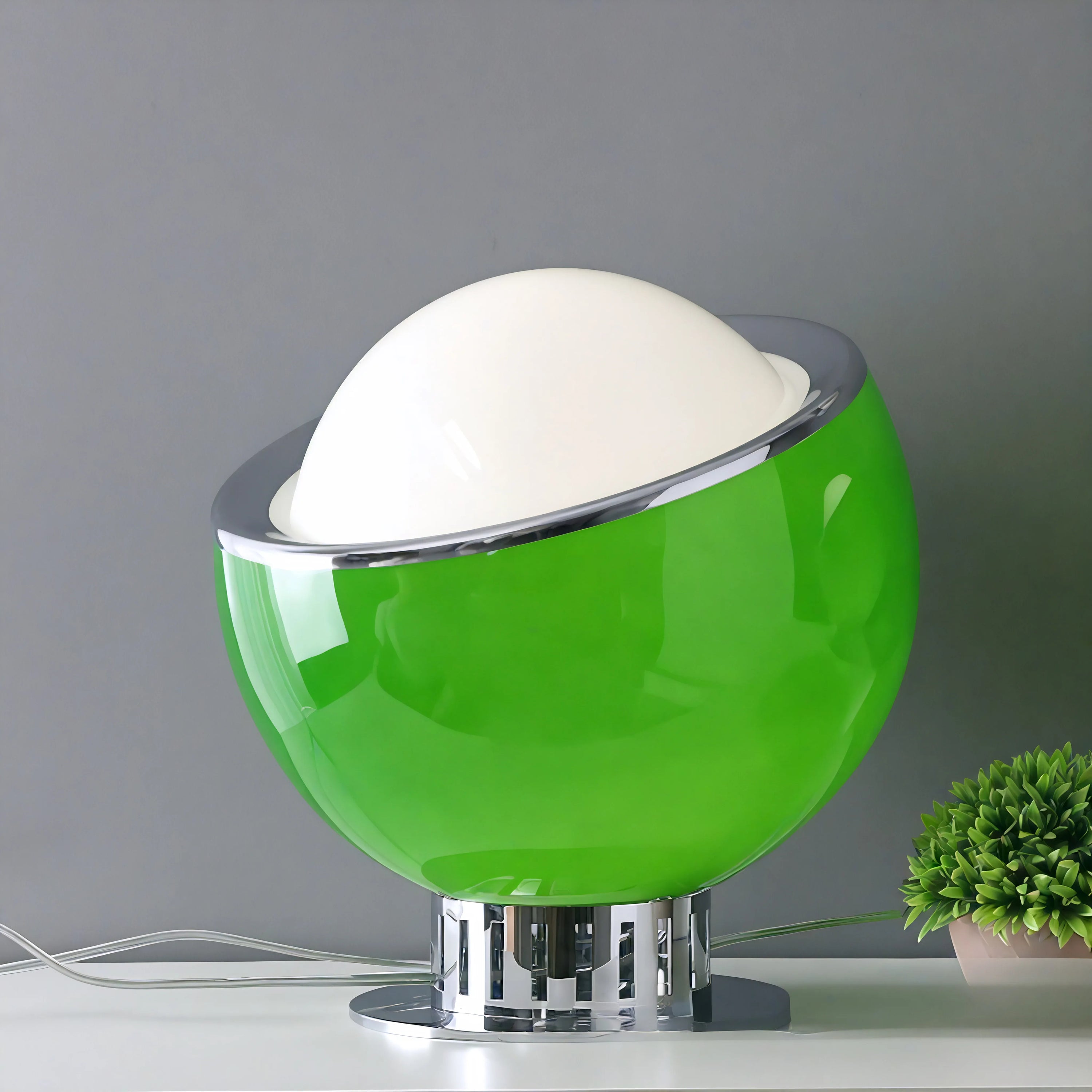 SaturnGlow Lamp – A Celestial Touch for Modern Spaces Aescraft Green-L US