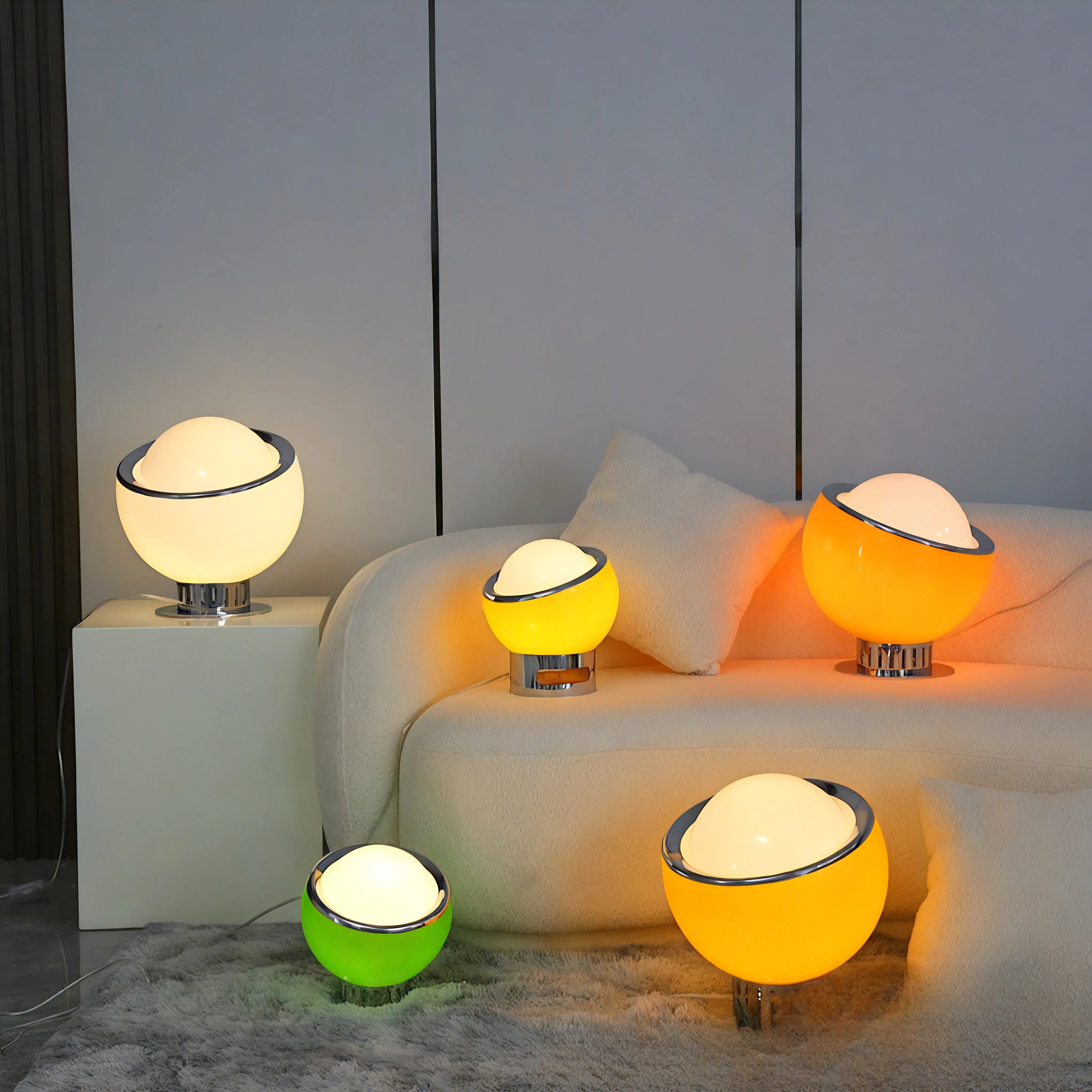 SaturnGlow Lamp – A Celestial Touch for Modern Spaces Aescraft