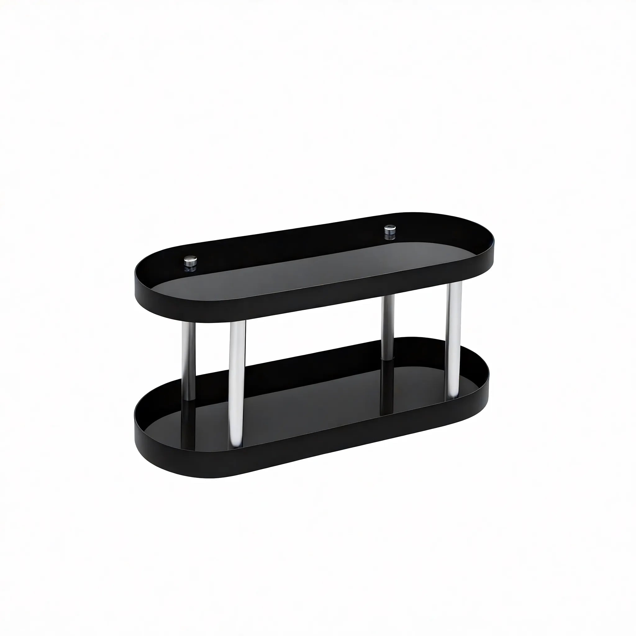 Scandi Shelf Stack  Aescraft 2 Layer-Black