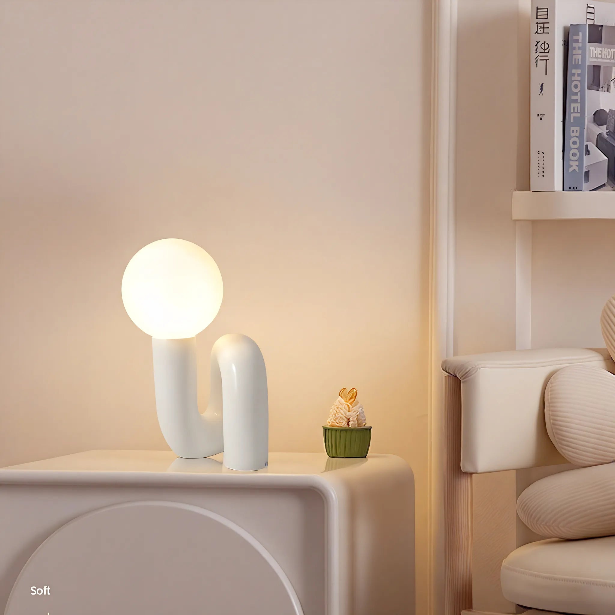 Sculptural Loop Glow Lamp Aescraft