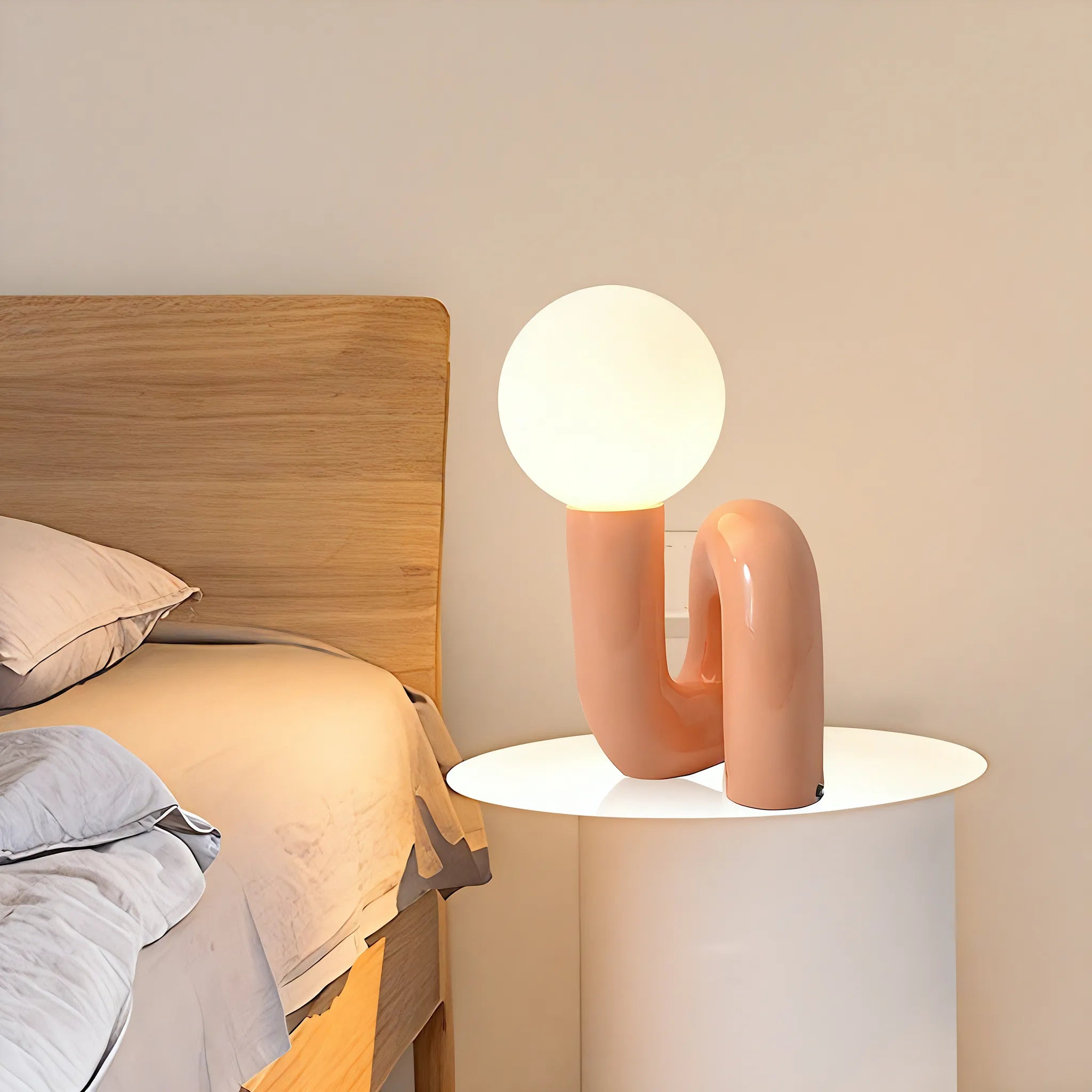 Sculptural Loop Glow Lamp Aescraft