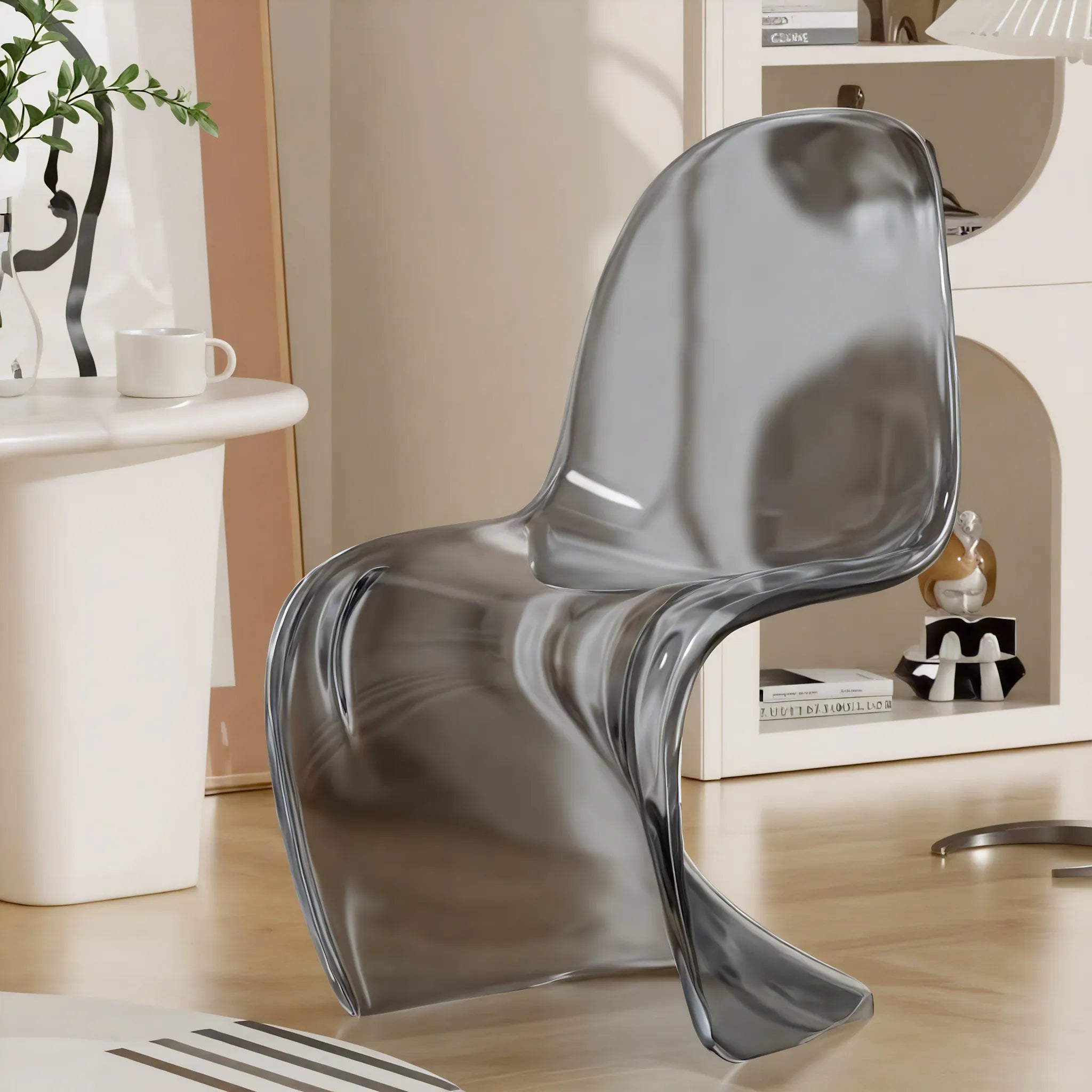 Spectrum Sculpt Chair – Vibrant Design for Dynamic Space Aescraft Smoke Gray