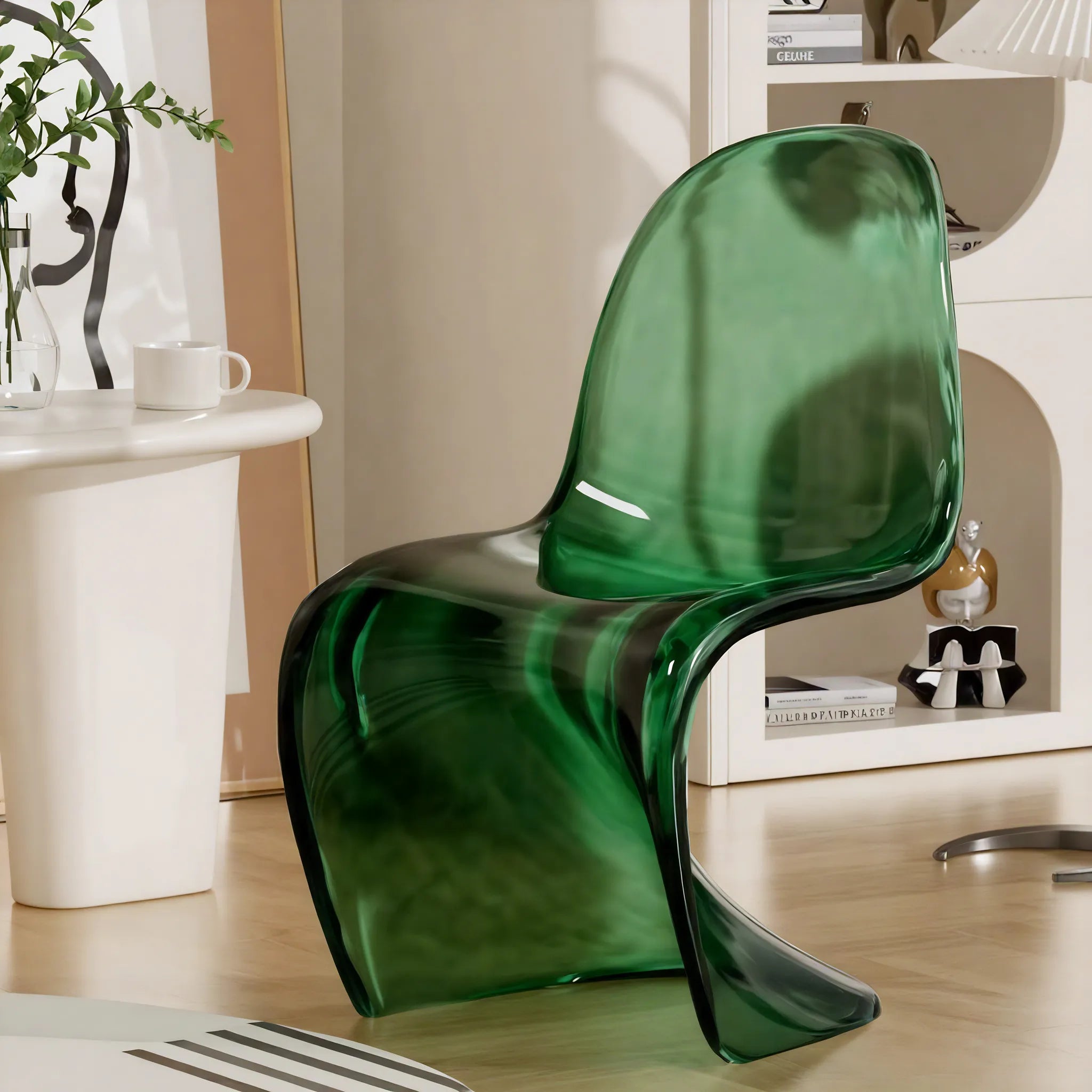 Spectrum Sculpt Chair – Vibrant Design for Dynamic Space Aescraft Green