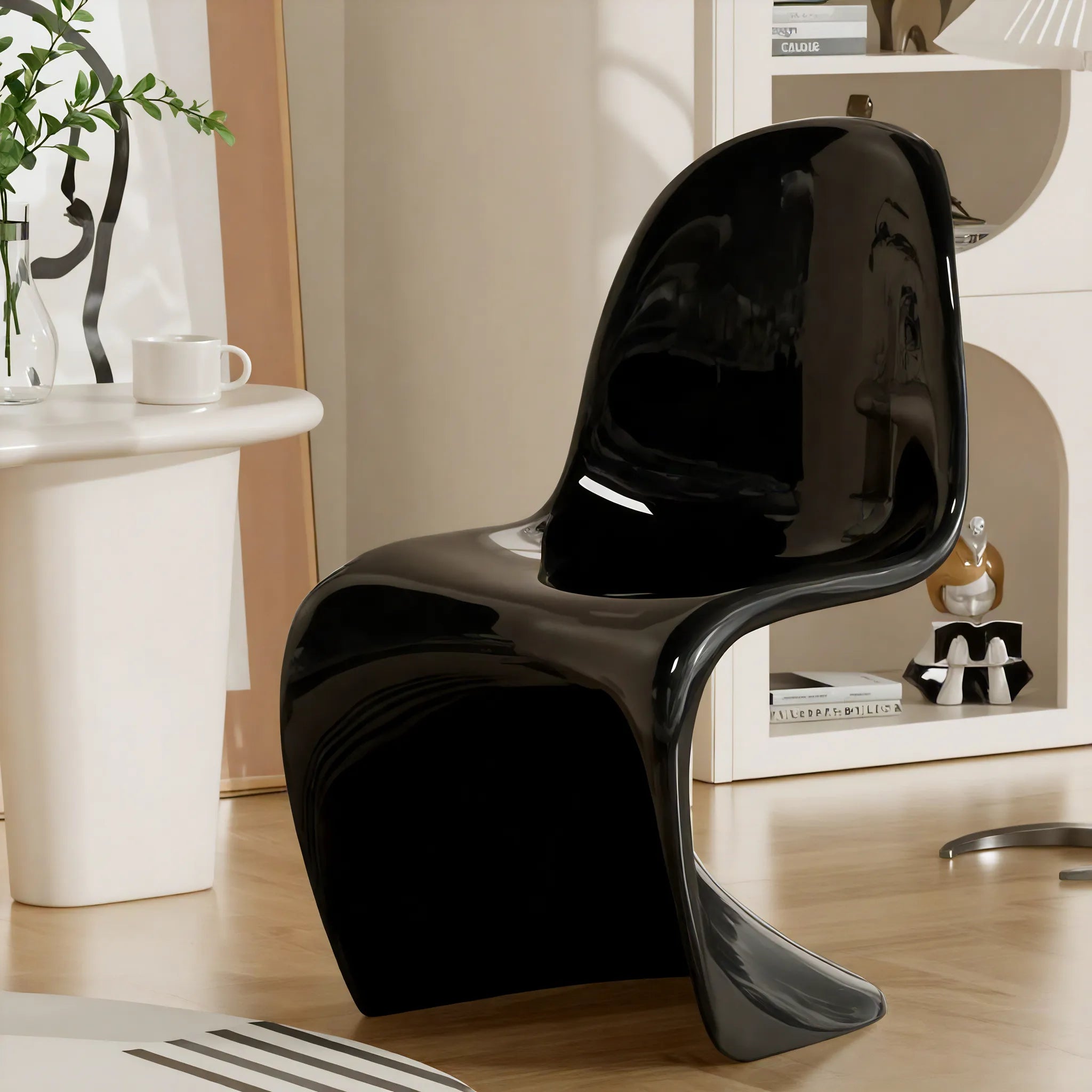 Spectrum Sculpt Chair – Vibrant Design for Dynamic Space Aescraft Black