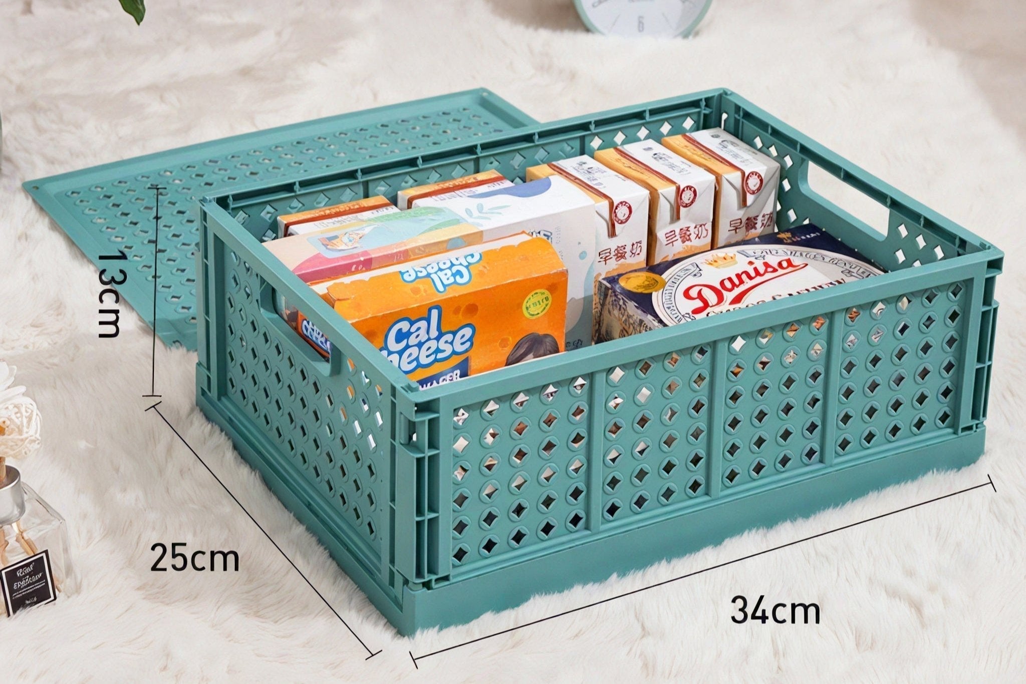Stack & Stash Modular Storage Crates Aescraft Large Green-L