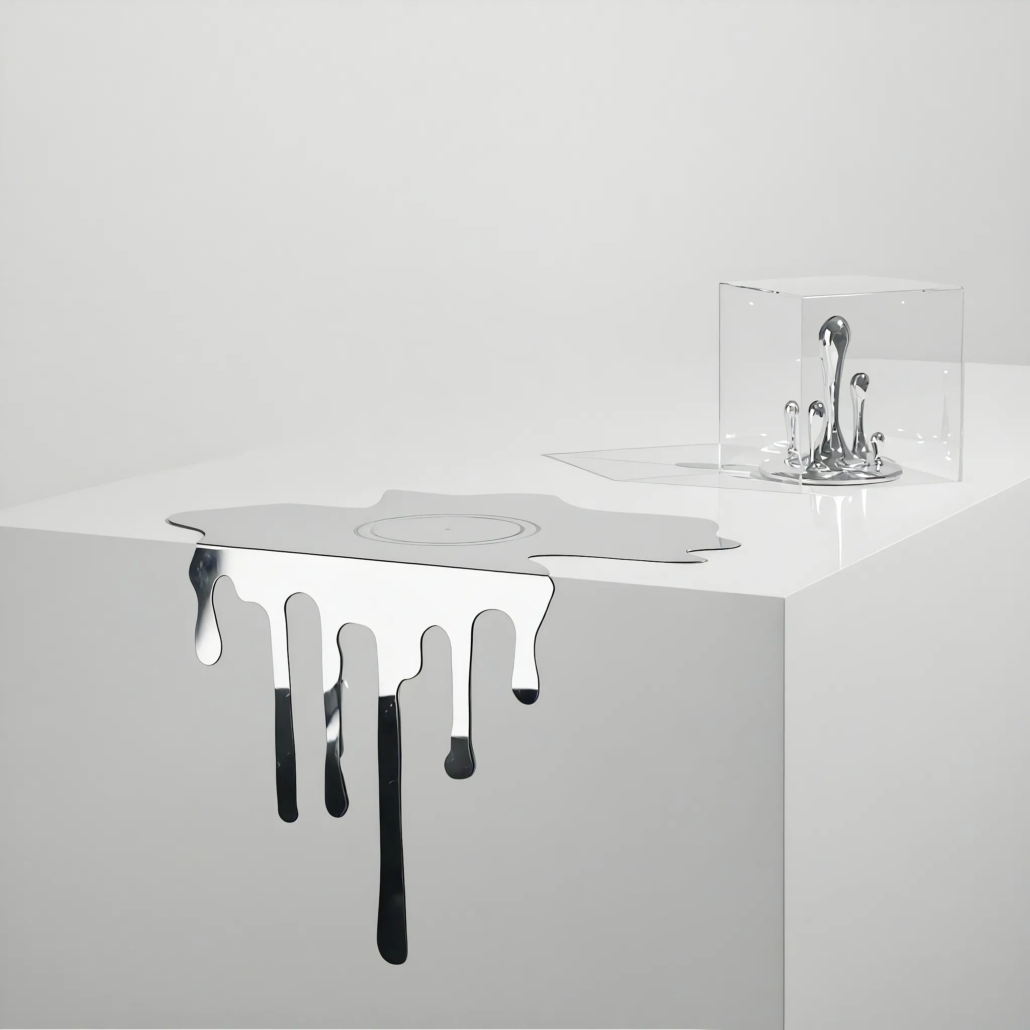 Stainless Steel Drip Sculpture Aescraft