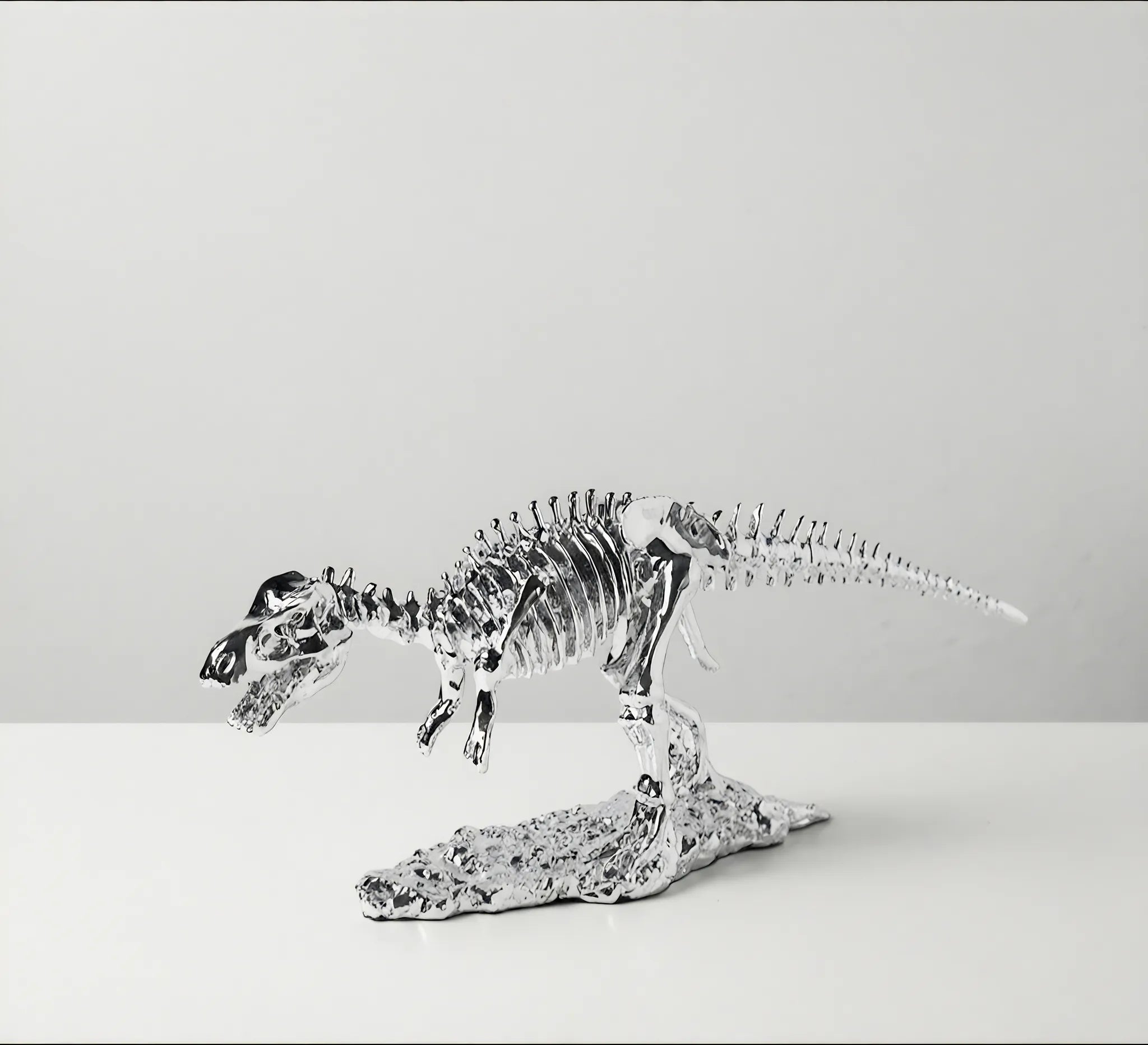 T-Rex Skeleton customized Aescraft Silver