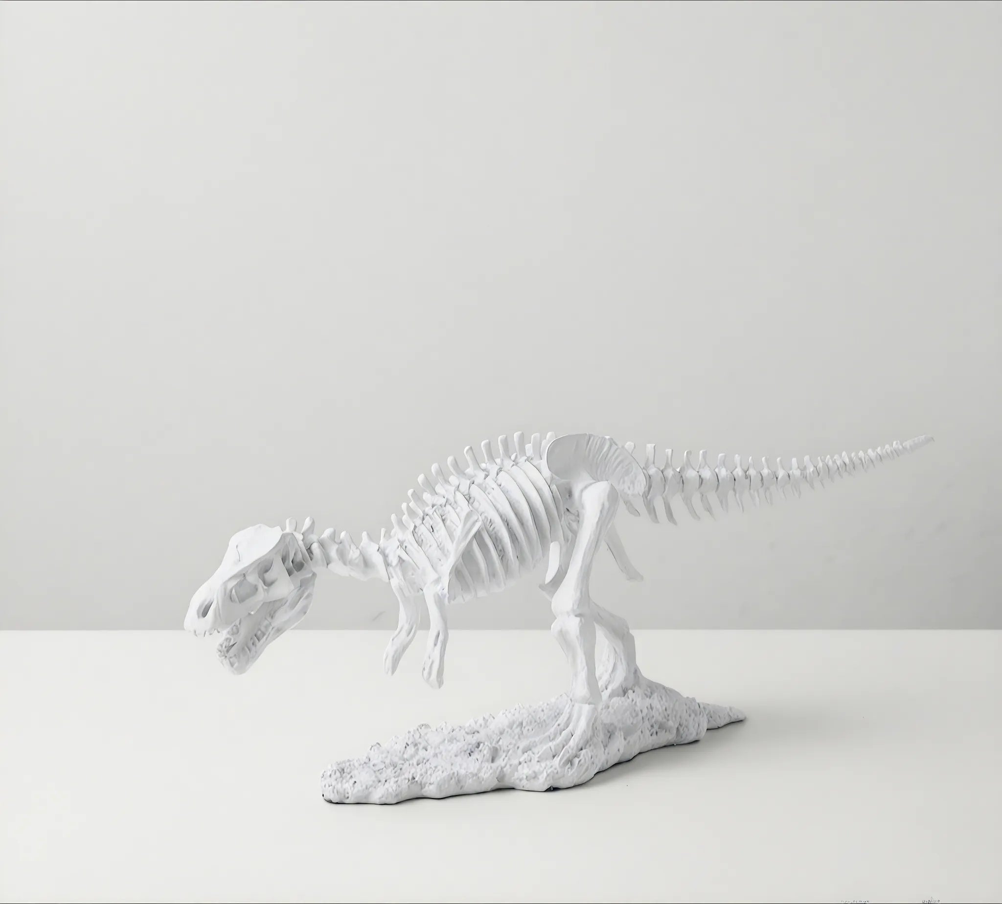 T-Rex Skeleton customized Aescraft White