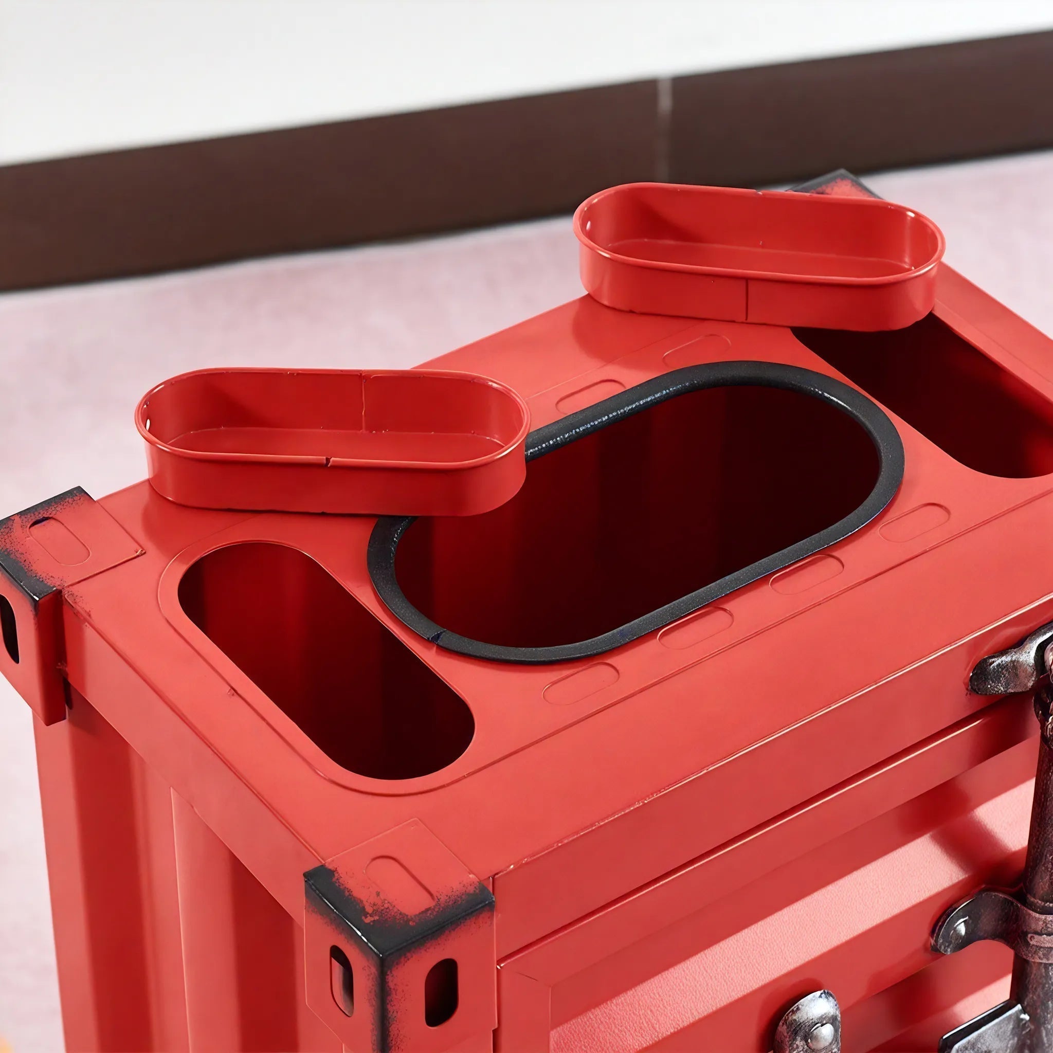 The Depot Waste Bin – Industrial Edge Aescraft