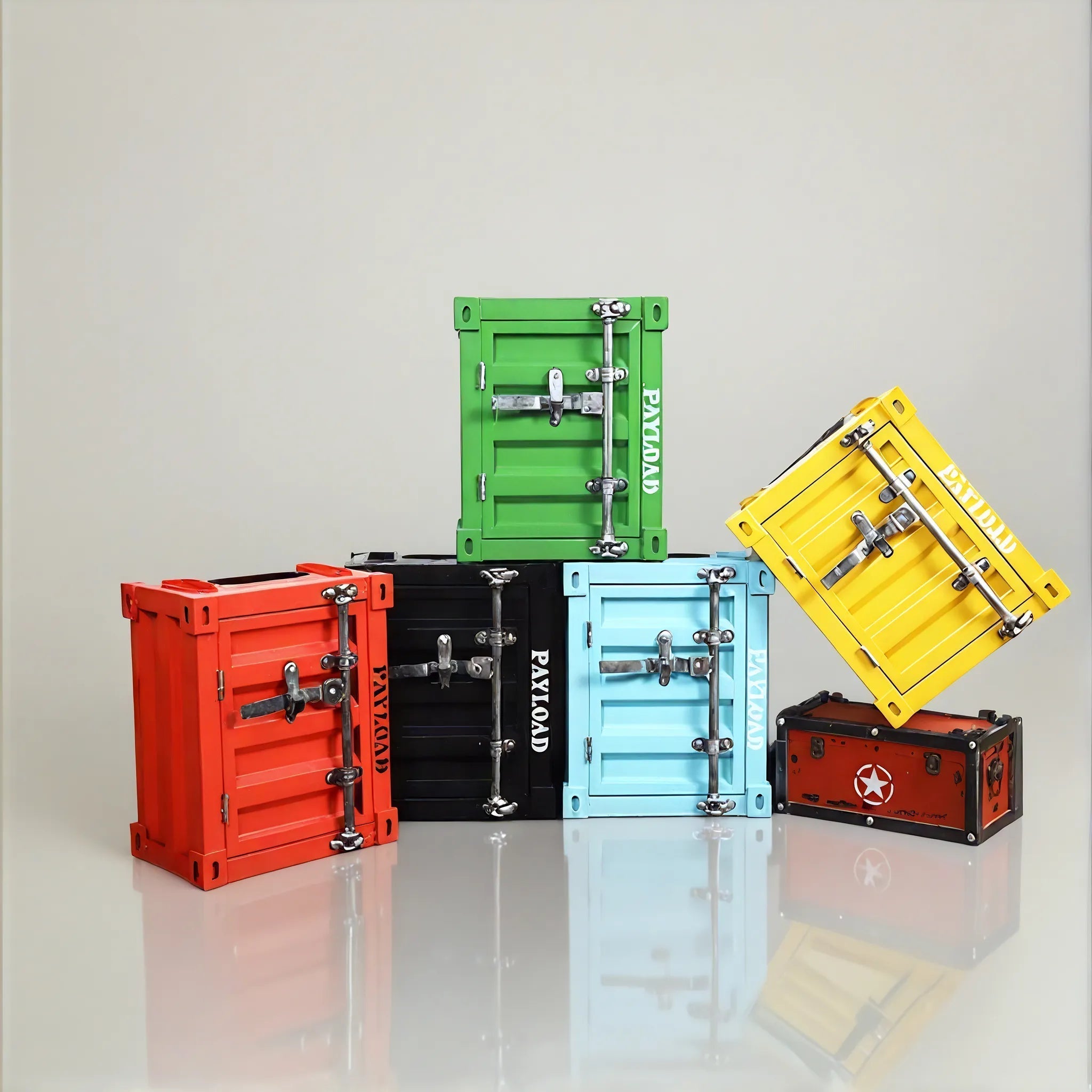 The Depot Waste Bin – Industrial Edge Aescraft