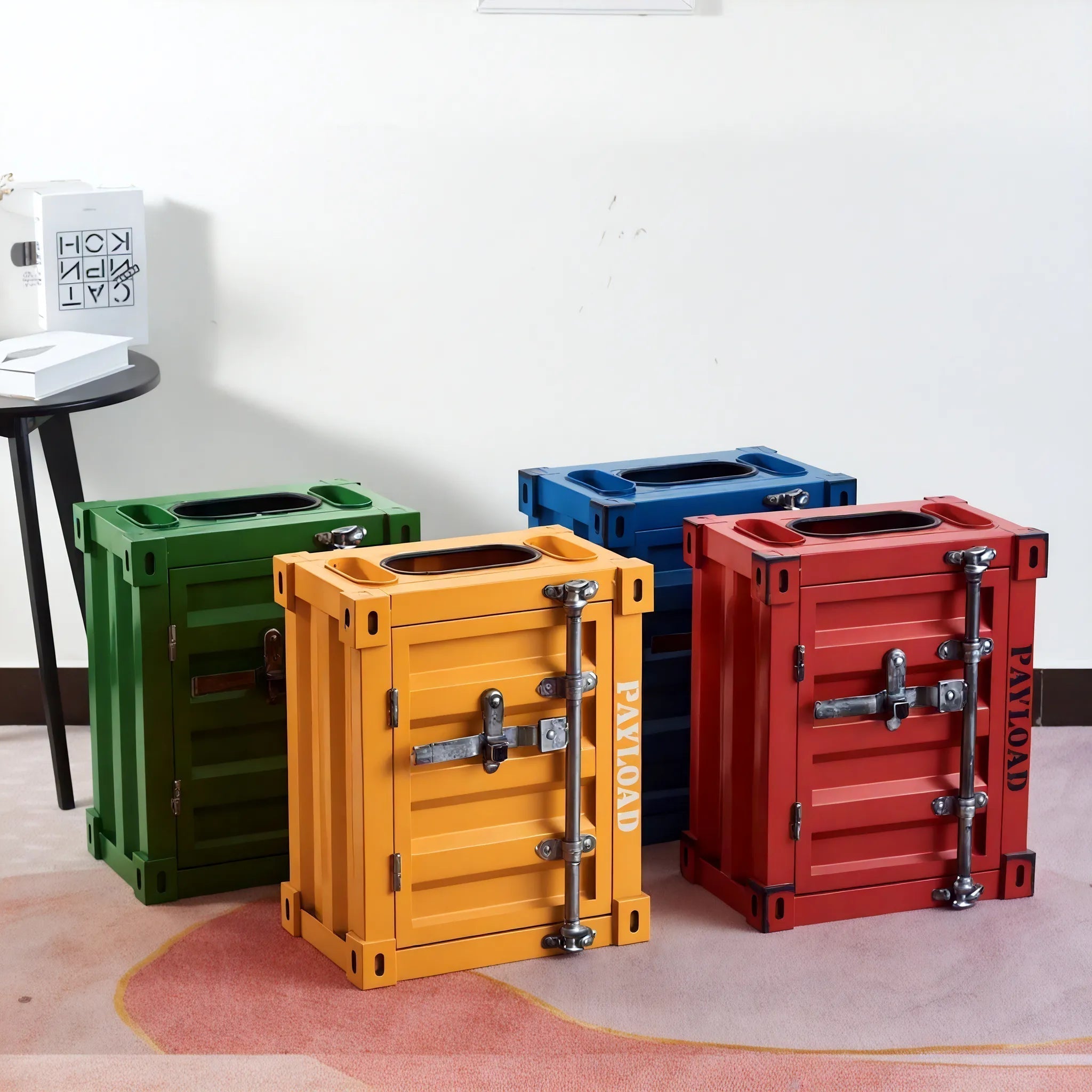 The Depot Waste Bin – Industrial Edge Aescraft