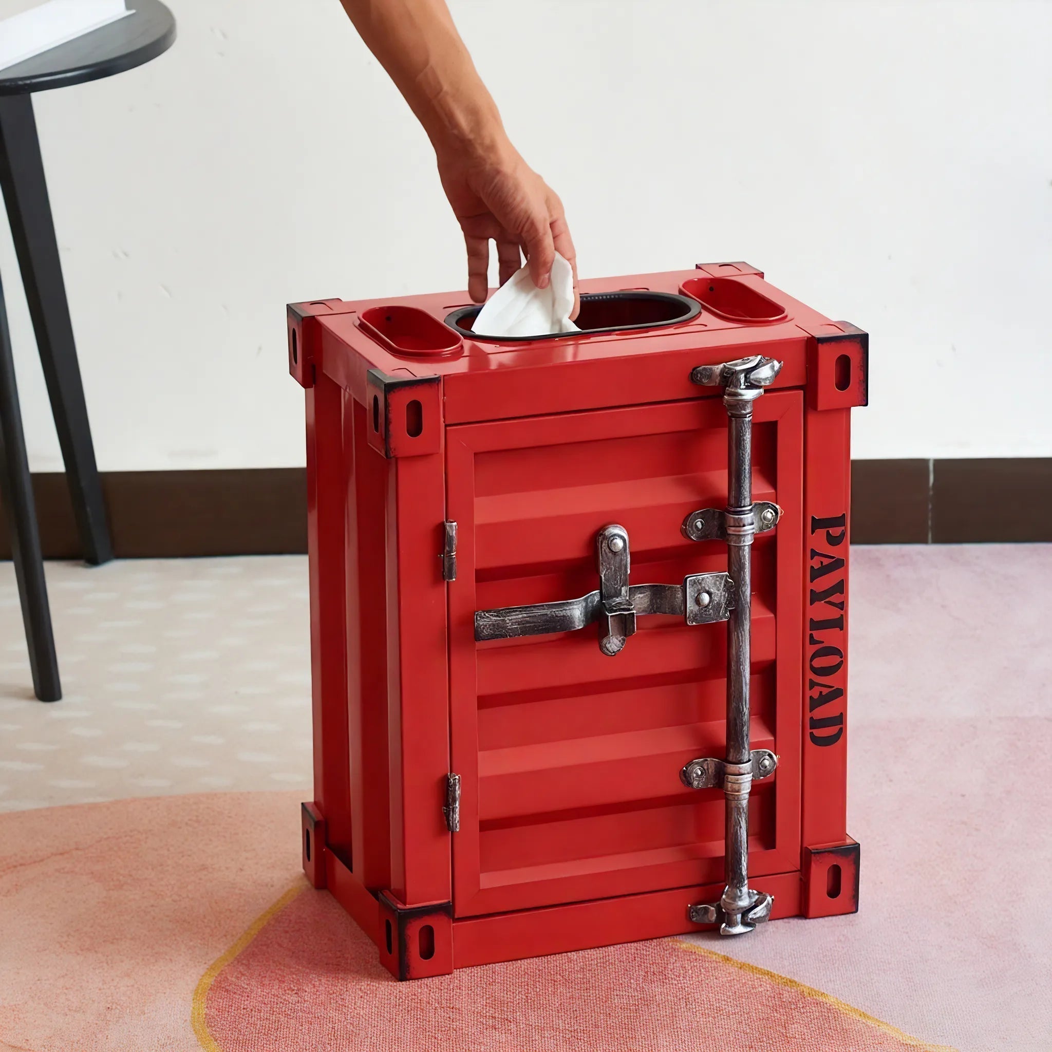 The Depot Waste Bin – Industrial Edge Aescraft