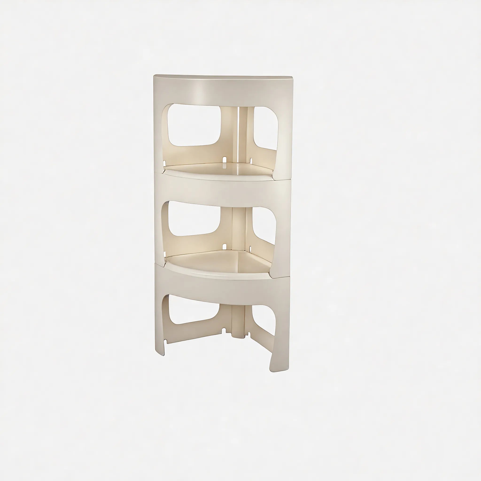 The Modular Marvel: Stackable Coffee Table  Aescraft White 3 Piece