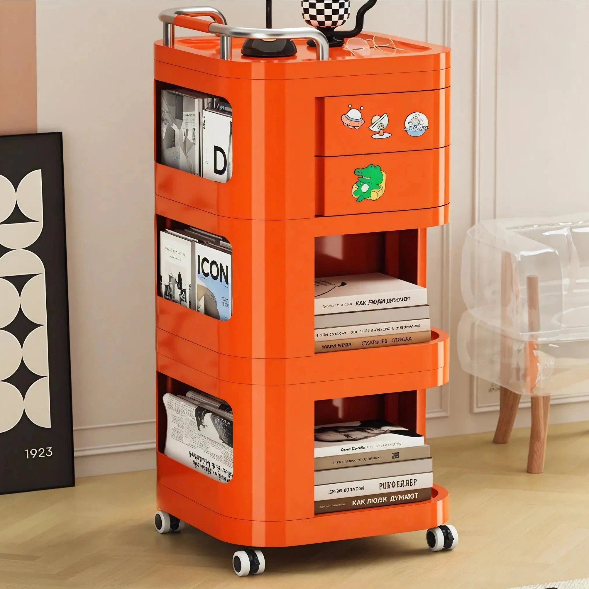 The Nomad StashCart – Stylish Mobility for Your Space Aescraft
