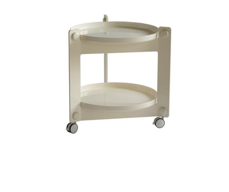 The Pop 'n' Roll Sidekick Table Aescraft All White