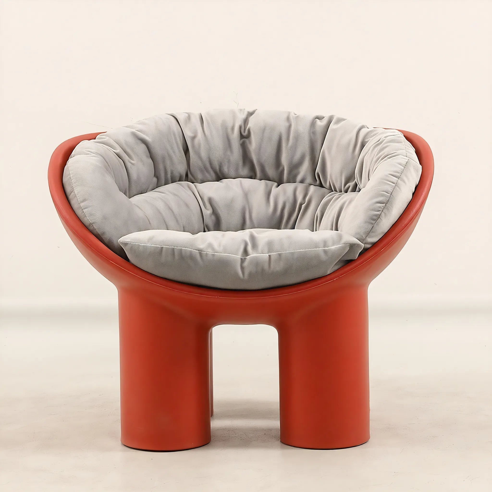 The Roly Poly Arm Chair Aescraft Red
