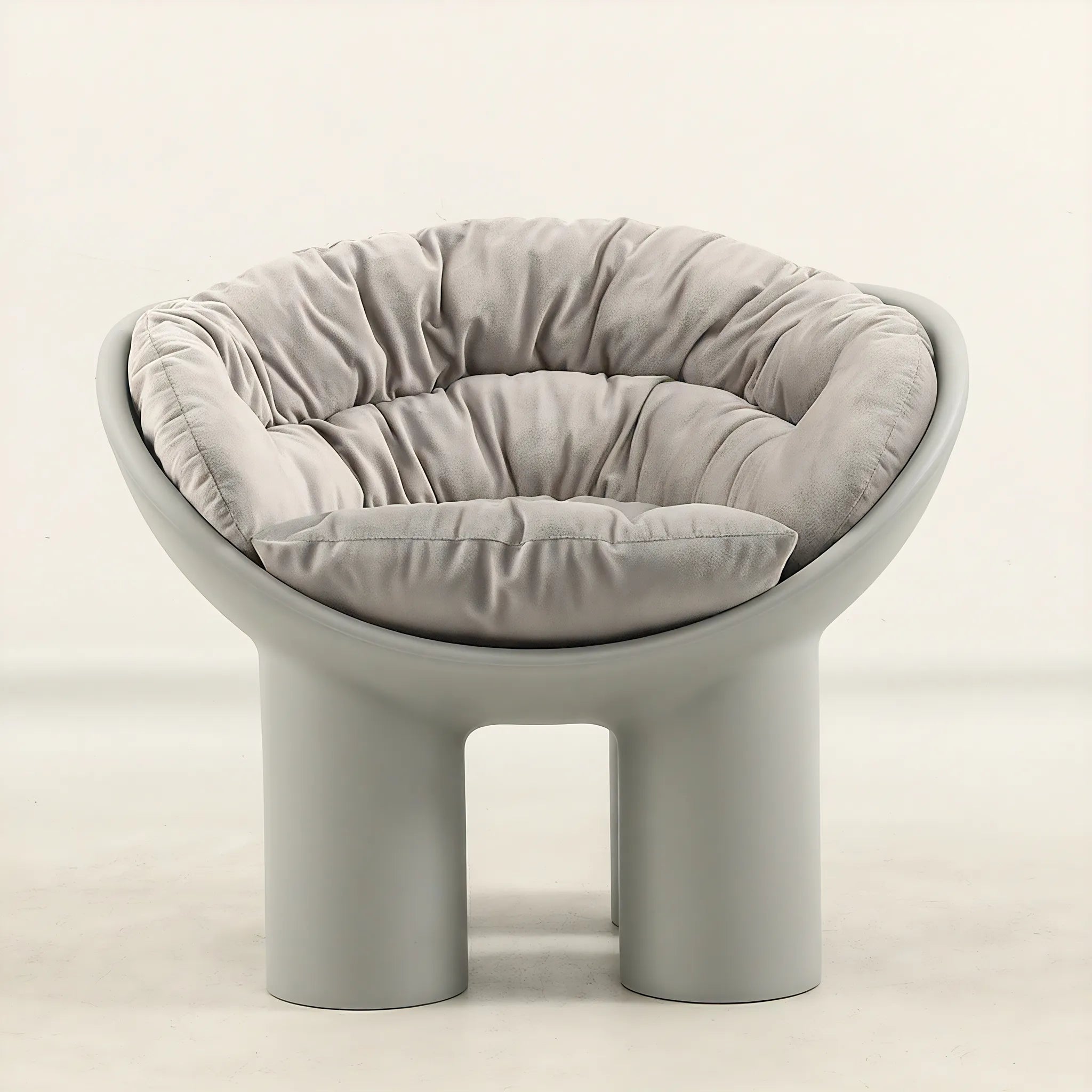 The Roly Poly Arm Chair Aescraft Gray