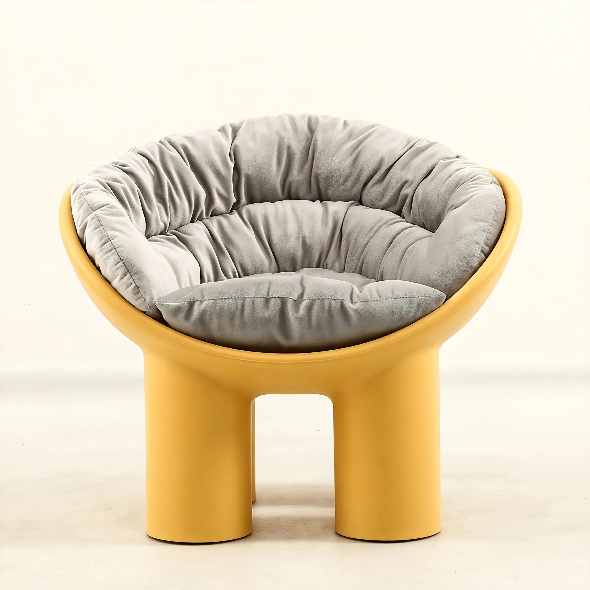 The Roly Poly Arm Chair Aescraft Yellow