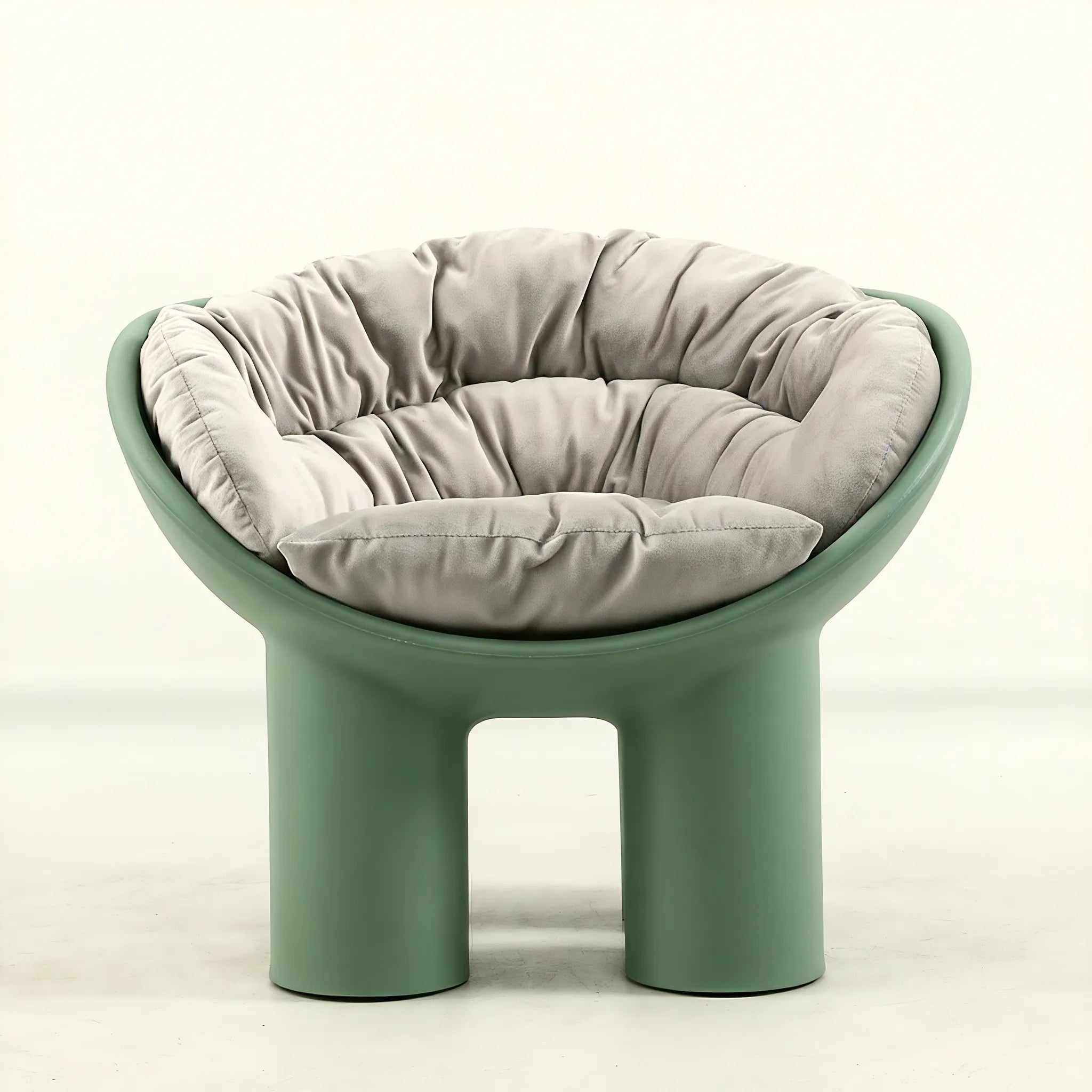 The Roly Poly Arm Chair Aescraft Green