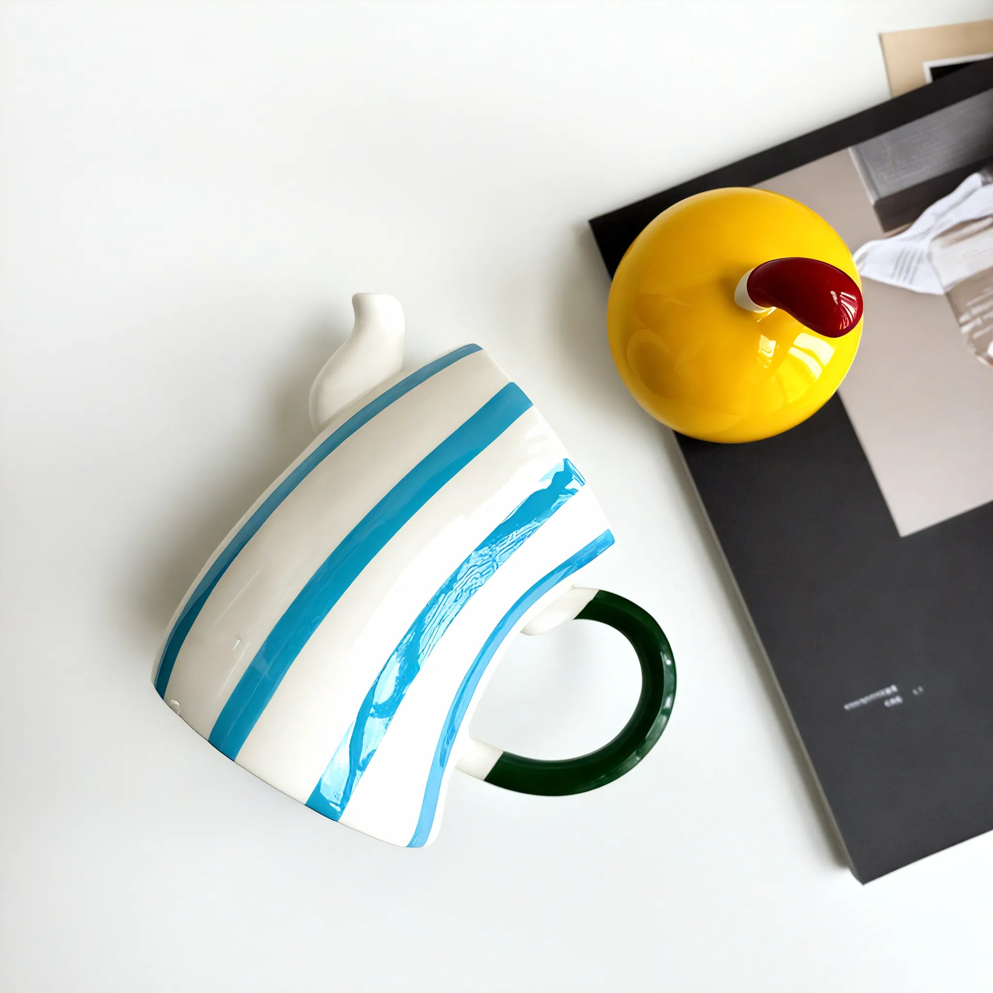 The Whimsical Brewkeeper – A Playful Ceramic Jug Aescraft