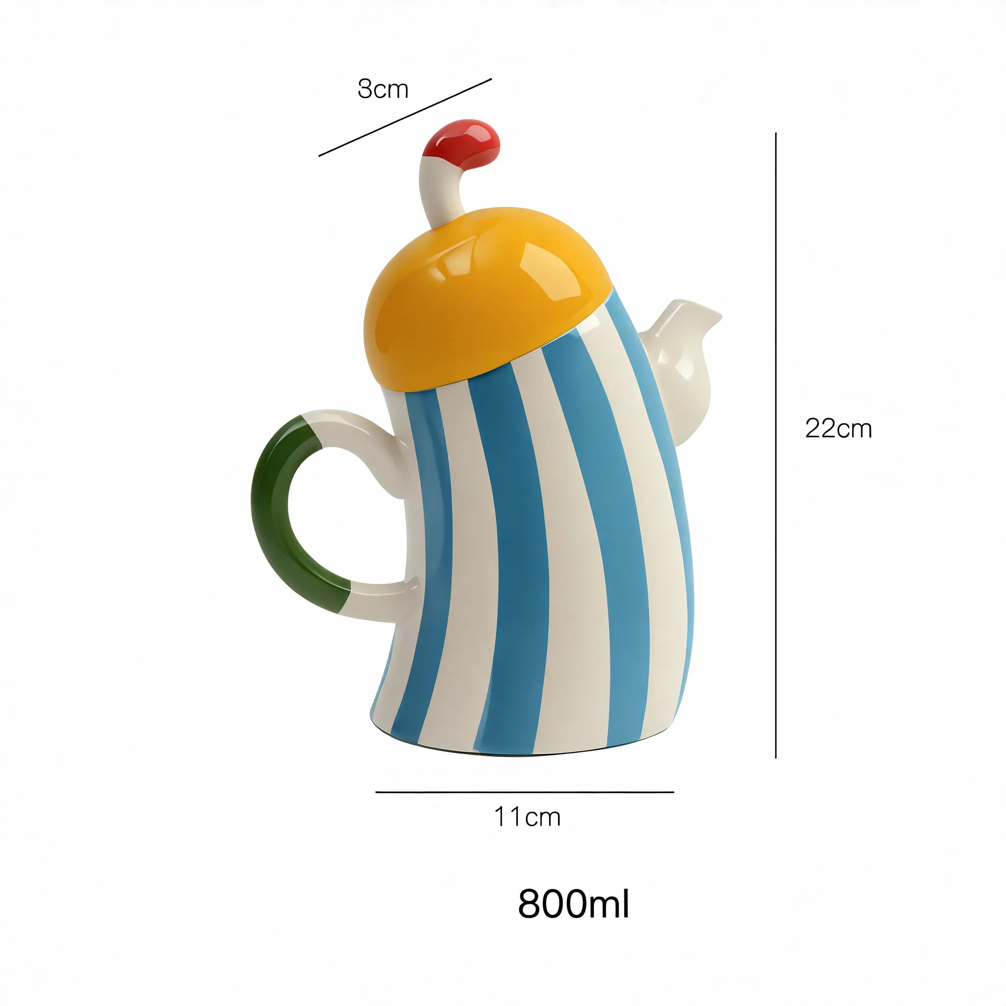 The Whimsical Brewkeeper – A Playful Ceramic Jug Aescraft