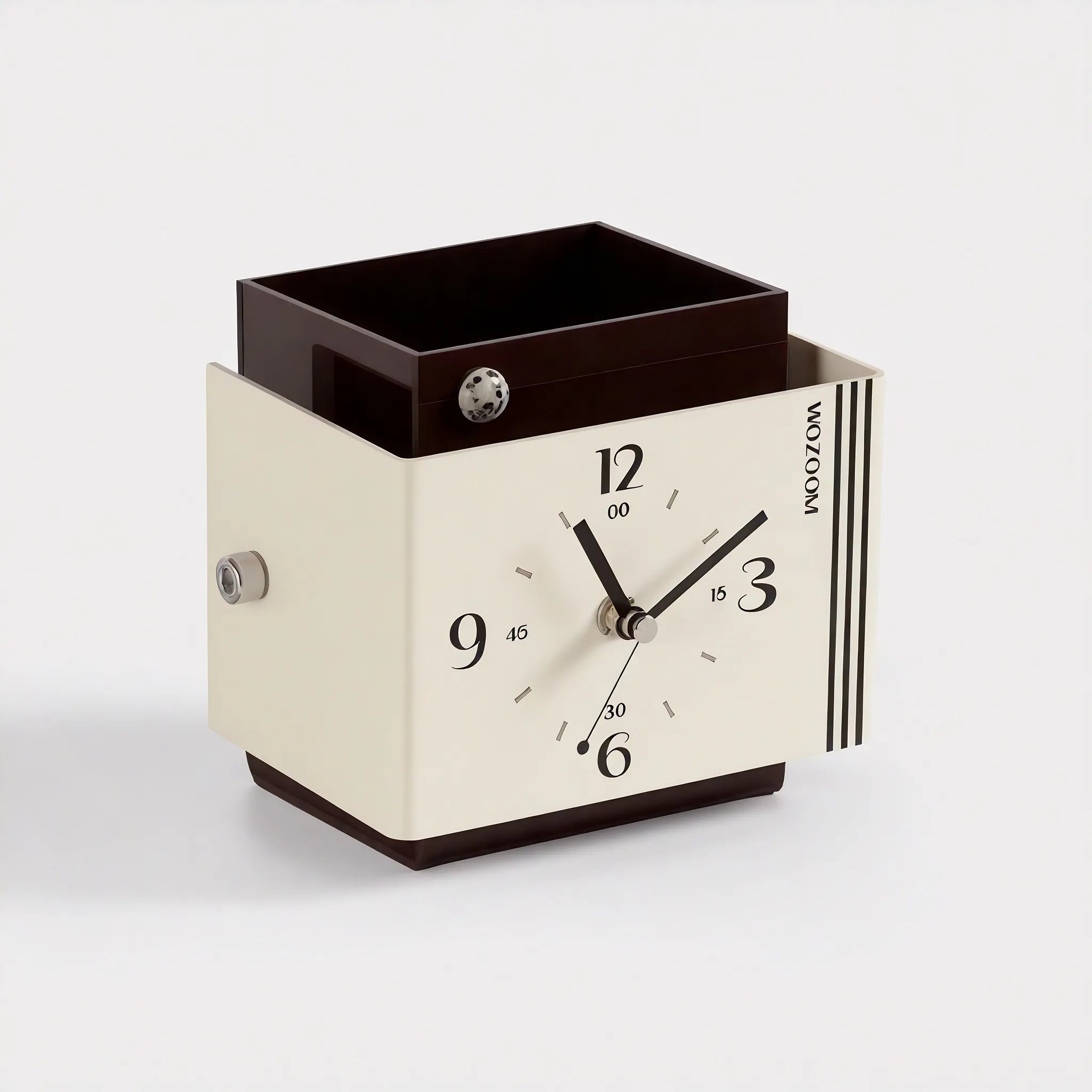 Tick Tock Stash Box Aescraft Mocha Brown