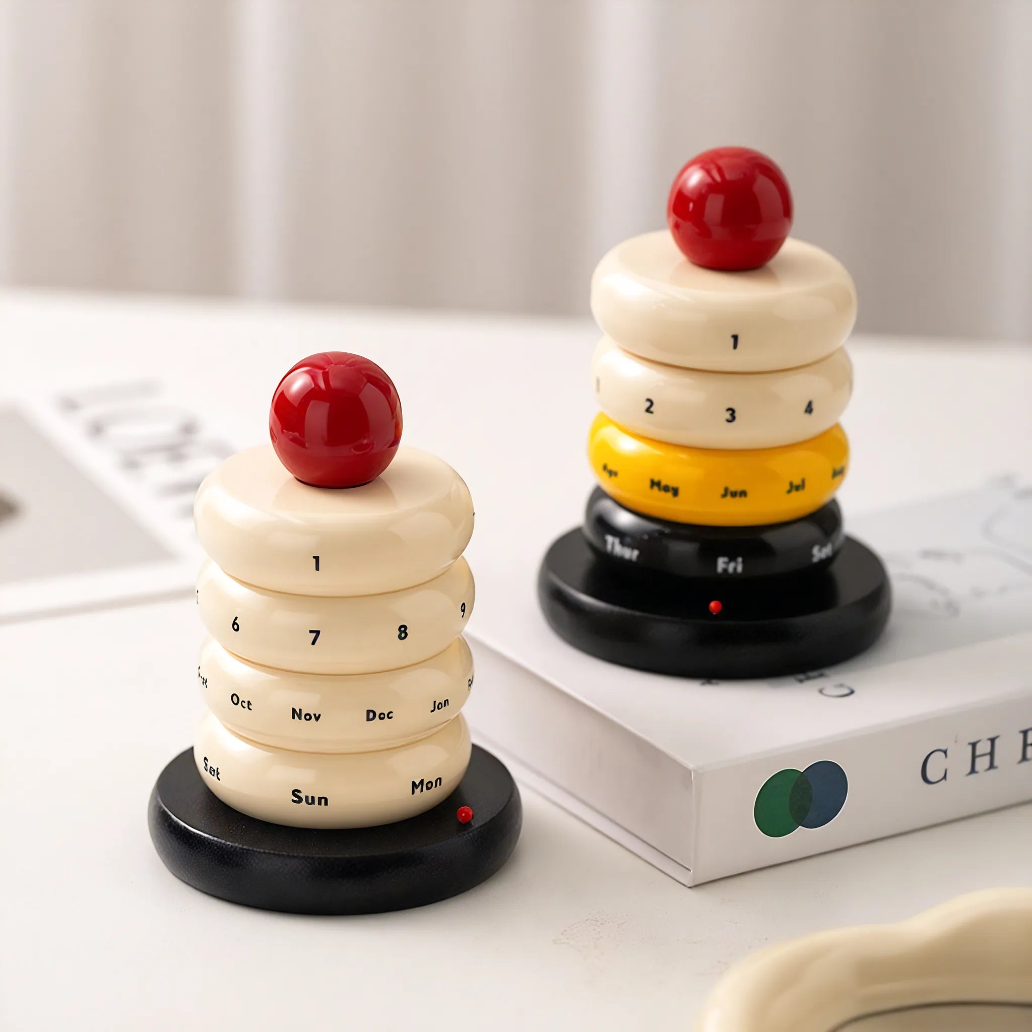Time Twister Desk Calendar – A Bold and Interactive Display Aescraft