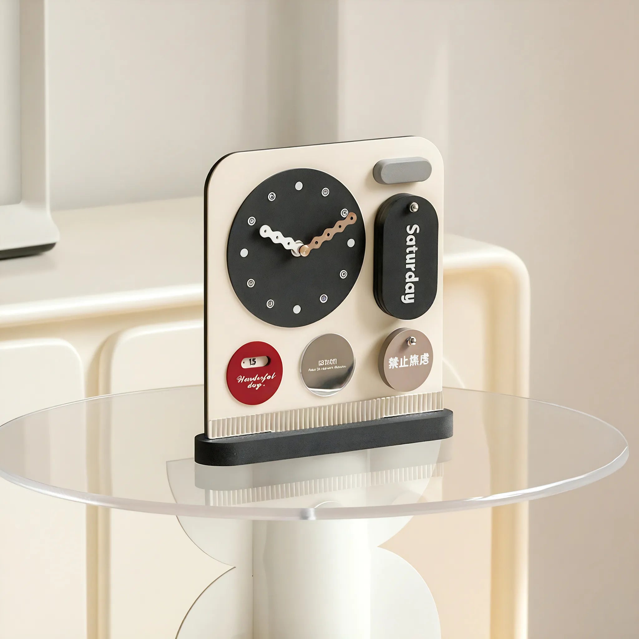 Timeless Charm – The Nordic Essential Table Clock  Aescraft
