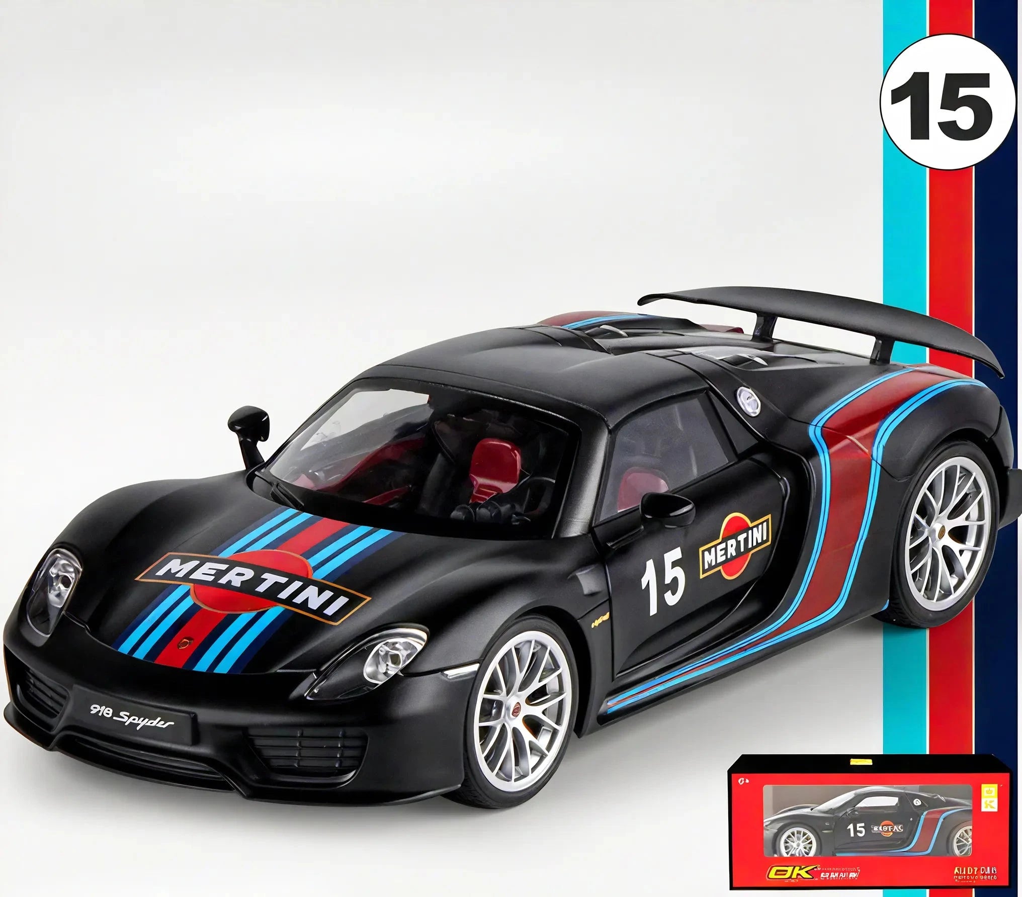 Turbo Timepiece – 1:18 Porsche 918 Spyder Model Aescraft