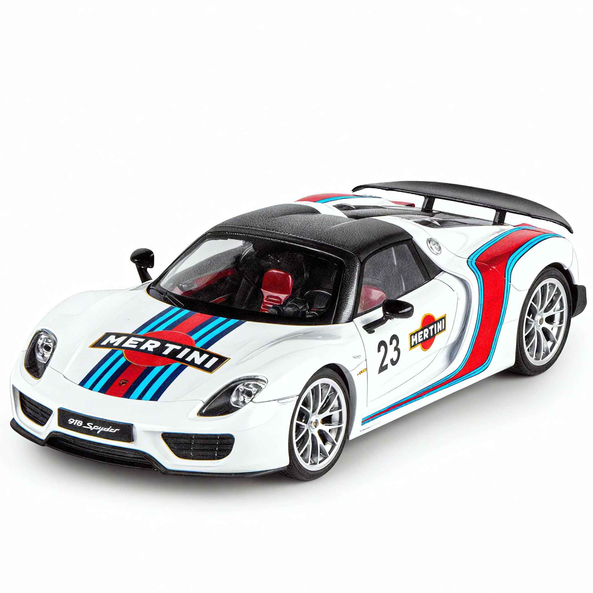 Turbo Timepiece – 1:18 Porsche 918 Spyder Model Aescraft White(Mertini)