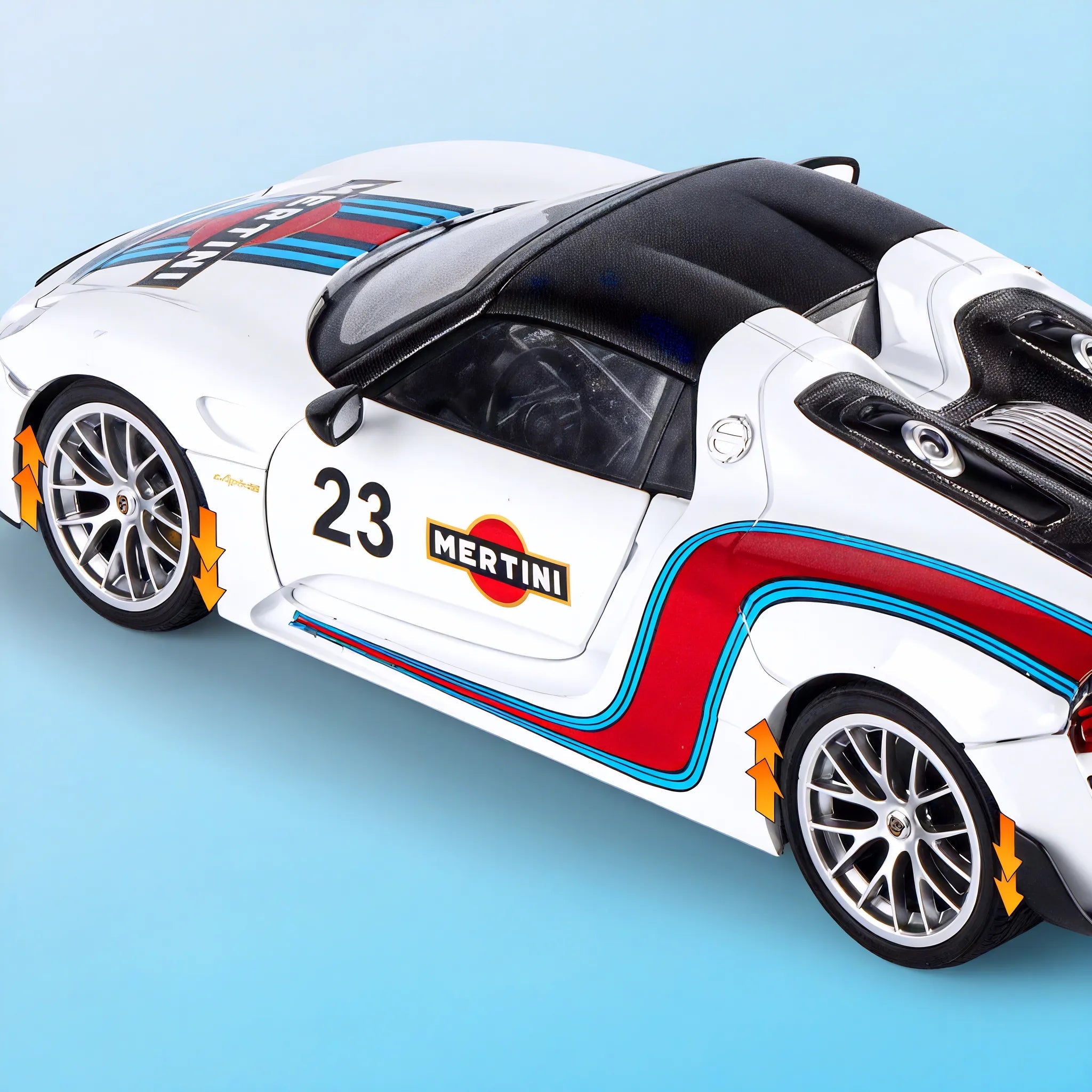 Turbo Timepiece – 1:18 Porsche 918 Spyder Model Aescraft