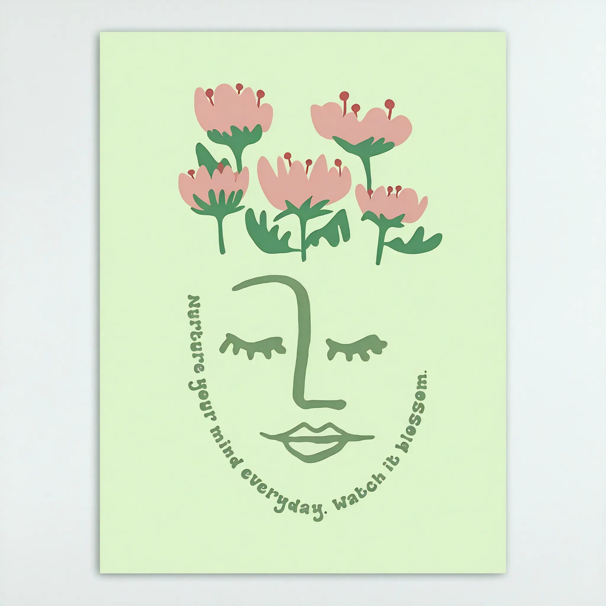 Verdant Visions – A Touch of Green Serenity Aescraft 7 Poster Only/30x40cm(12x16inch)