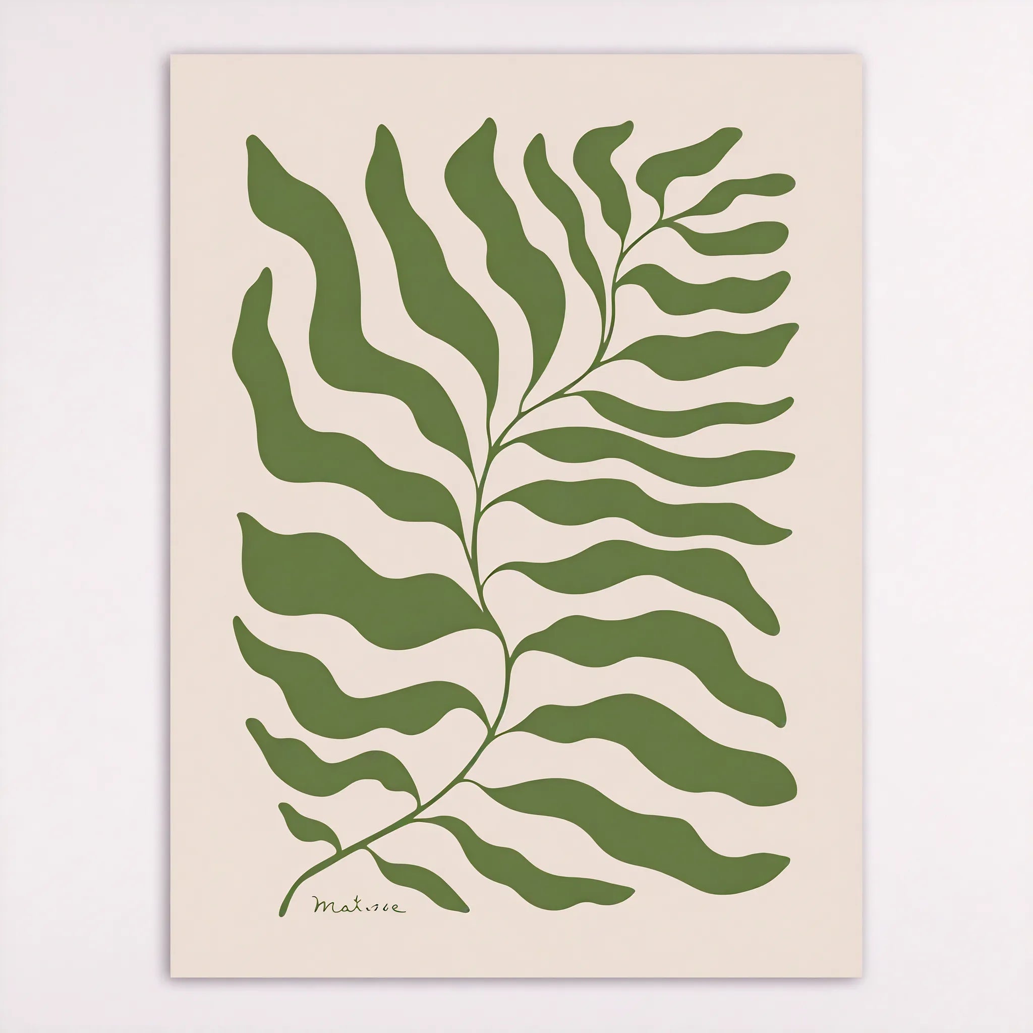Verdant Visions – A Touch of Green Serenity Aescraft 9 Poster Only/20x25cm(8x10inch)