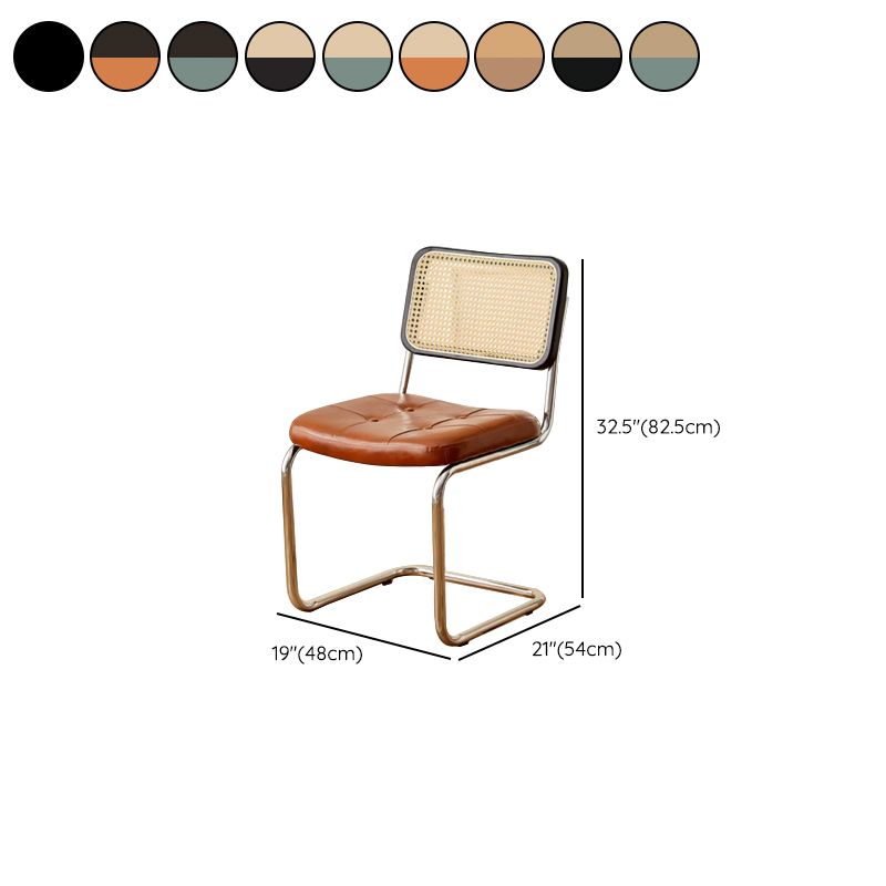 Vintage Nordic Rattan Dining Chair Aescraft