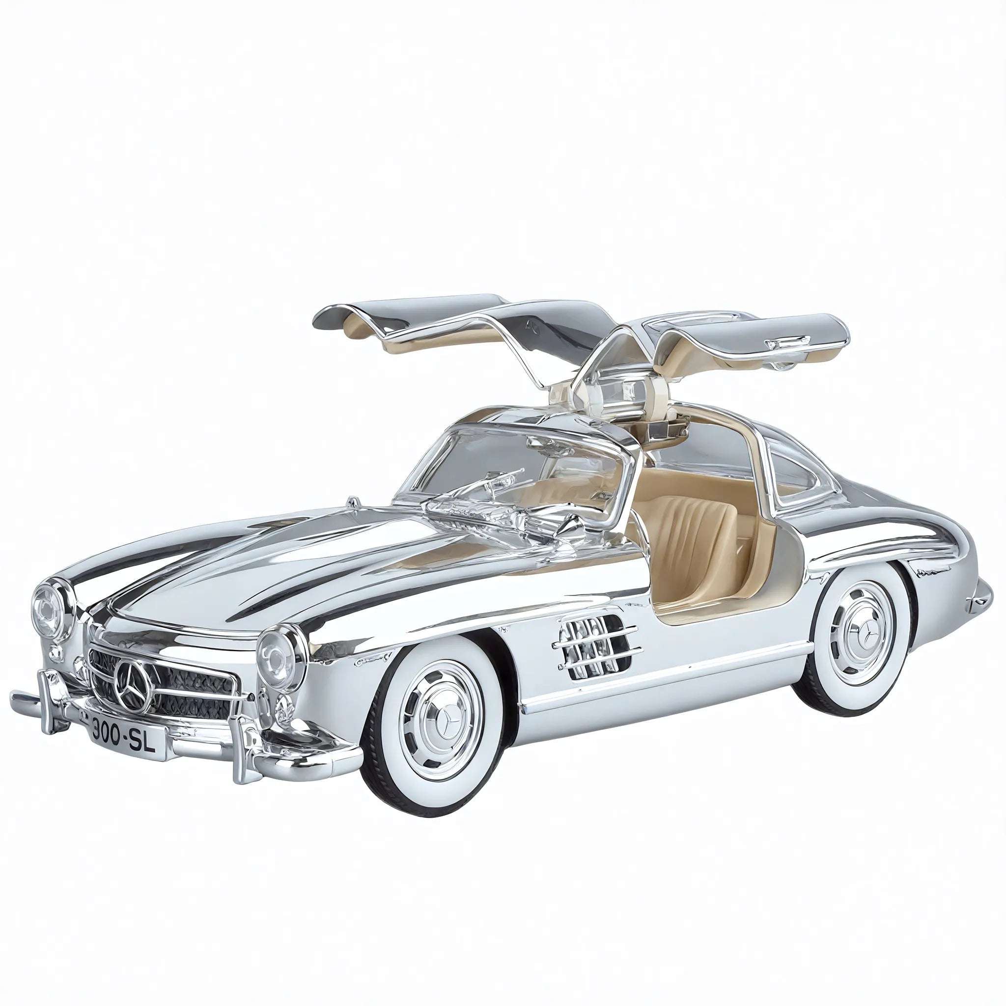 Wings of Timeless Elegance – 1:24 Mercedes-Benz 300SL Model Aescraft