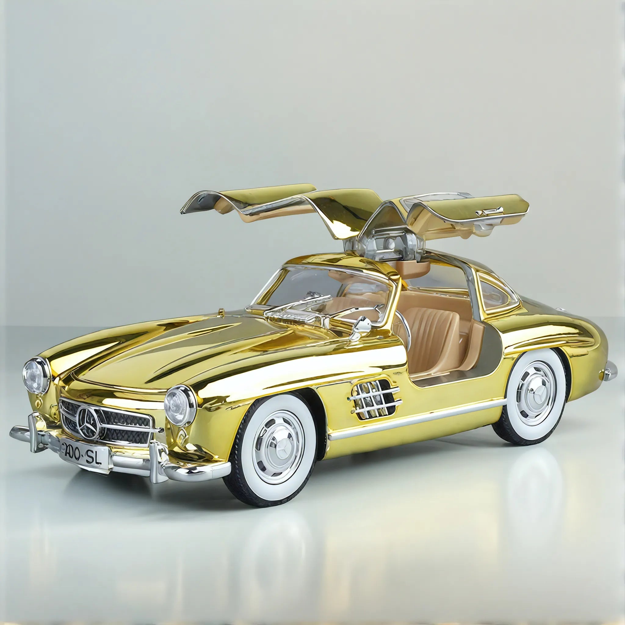 Wings of Timeless Elegance – 1:24 Mercedes-Benz 300SL Model Aescraft
