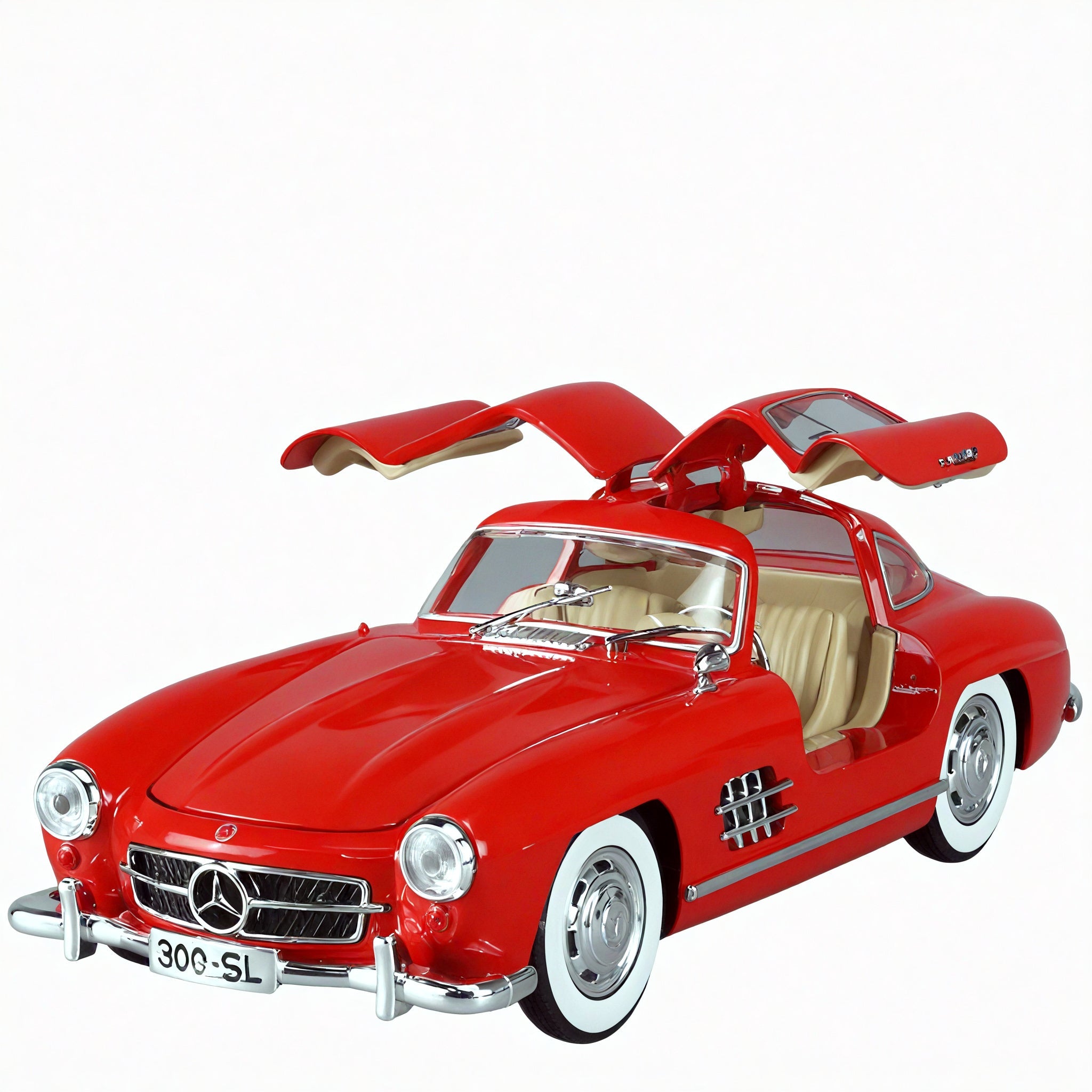 Wings of Timeless Elegance – 1:24 Mercedes-Benz 300SL Model Aescraft